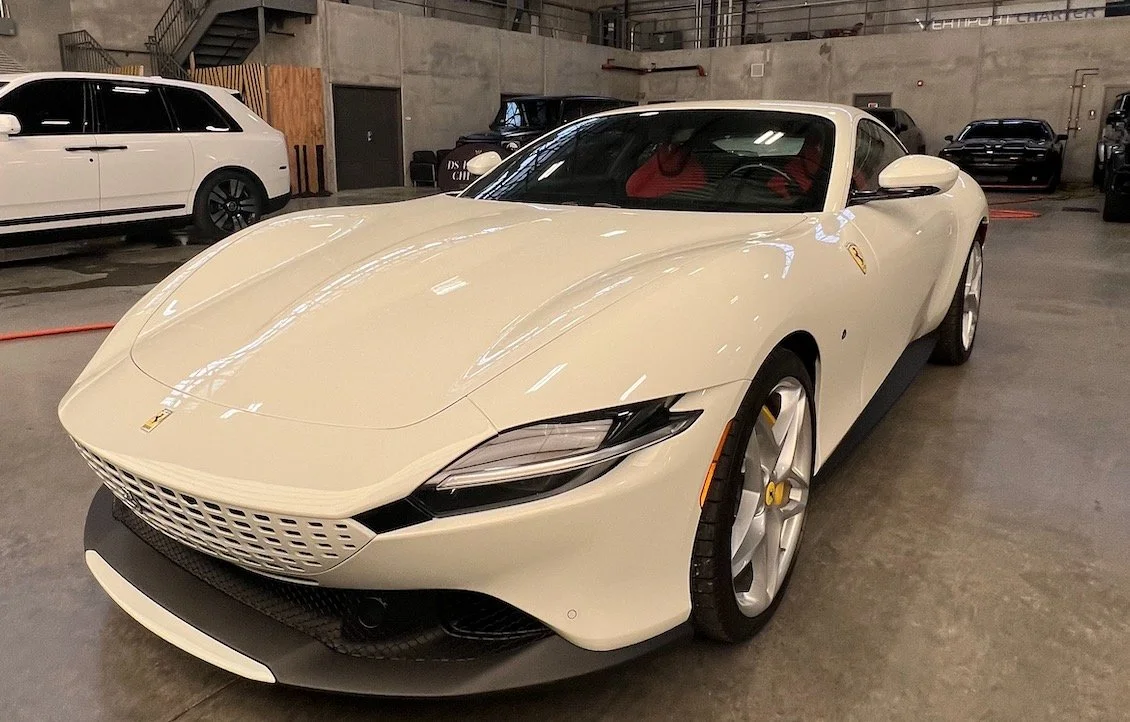 Ferrari Roma Restyling 2022 Ferrari Roma Rental Chicago | DS Members Collection®