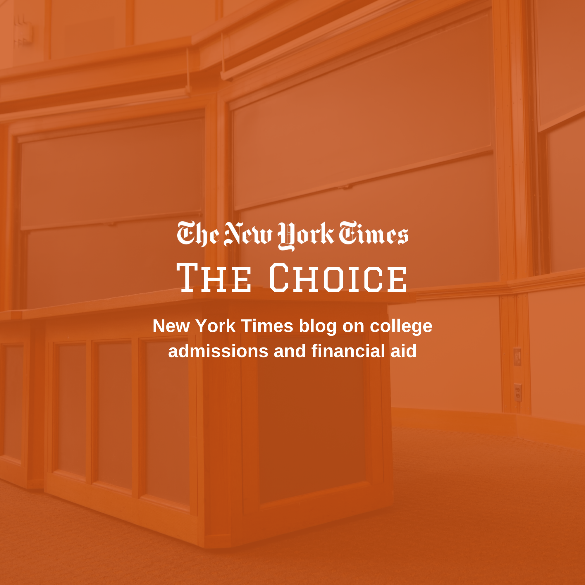 New York Times The Choice