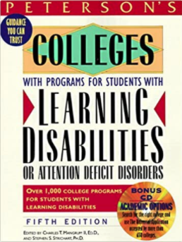 Colleges with programs for students with learning disabilities or attention deficit disorders