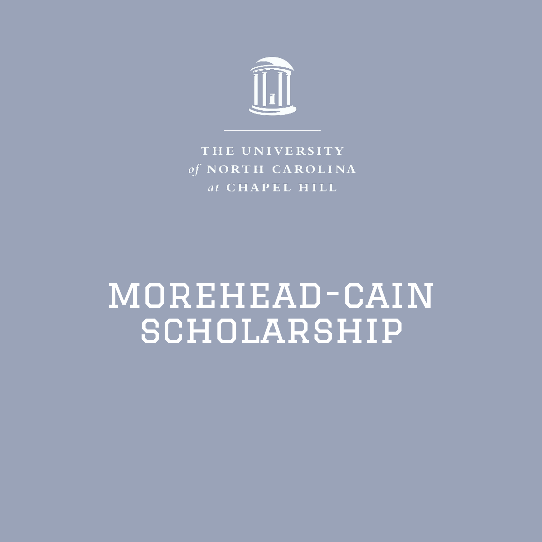 UNC Morehead-Cain Scholarship