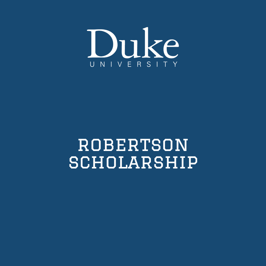 Duke Robertson Scholarship