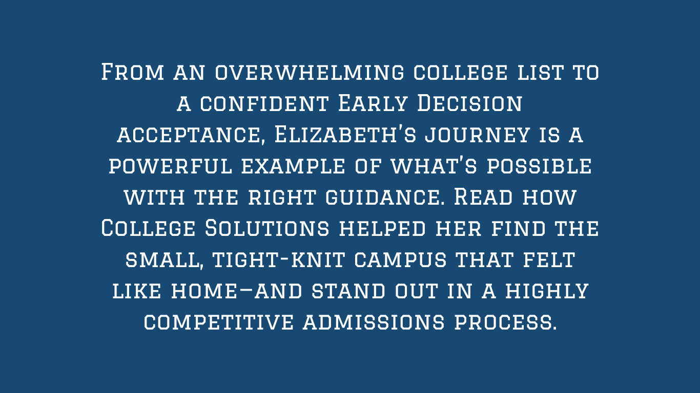 Elizabeth’s journey is a powerful example of what’s possible with the right guidance.