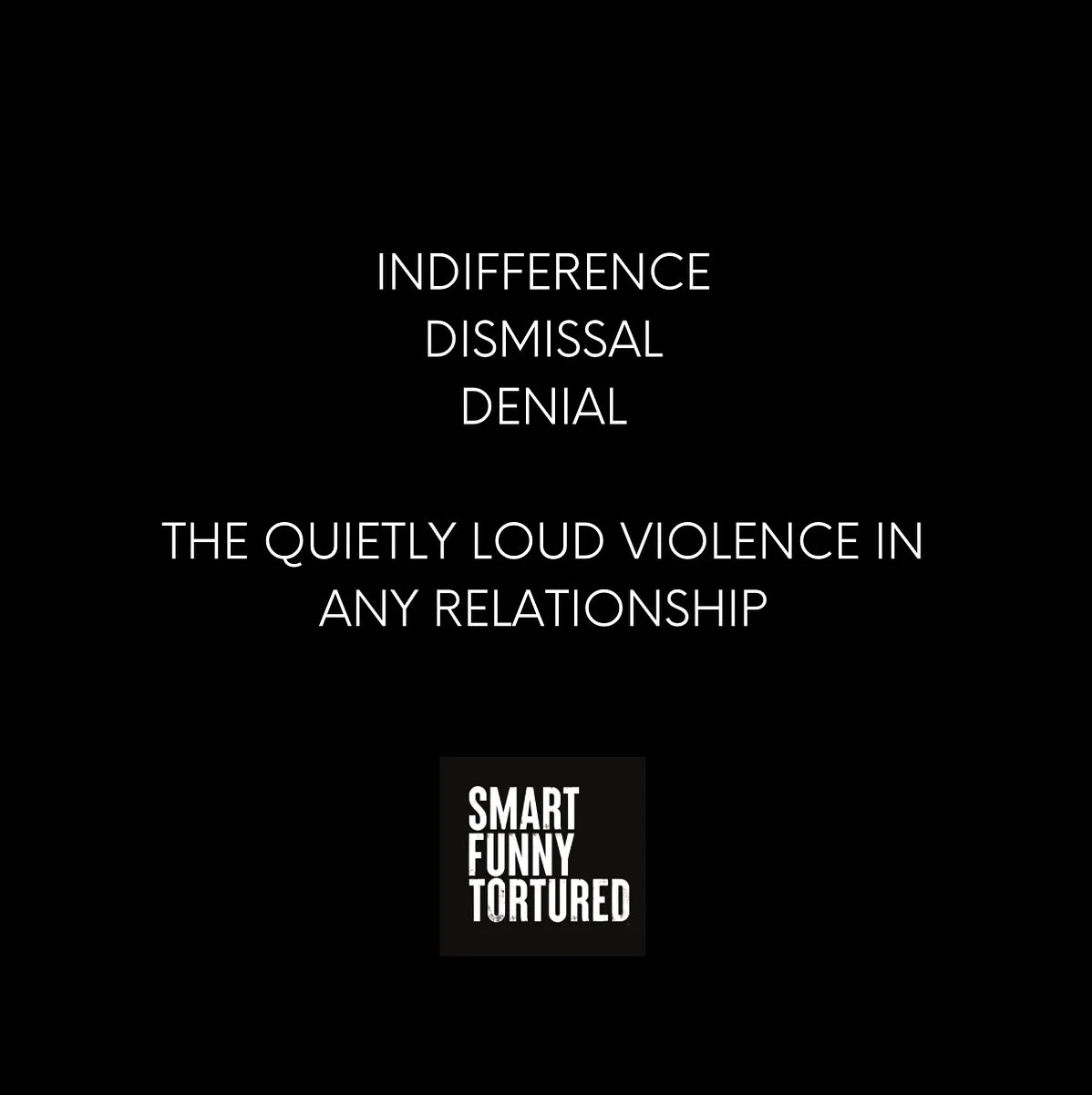 We’re taught to fear anger. Explosions. Raised voices.
But the real violence often arrives in silence.
No doors slammed. Just nothing.
Indifference.
Dismissal.
Denial.
These aren’t personality traits.
They’re quiet assassins of co