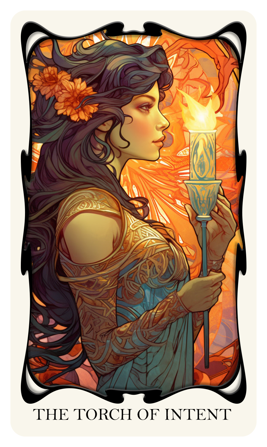 The Torch of Intent: Symbolizing the spark of change, this card prompts you to declare your intention to confront and overcome shame. It asks you to write a pledge, setting the tone for your journey and lighting the path ahead.