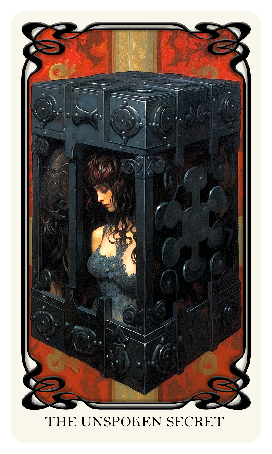 The Unspoken Secret: This card represents the burden of keeping a secret or hiding a part of oneself. It challenges players to address the shame that can emerge from concealing their true feelings or experiences.