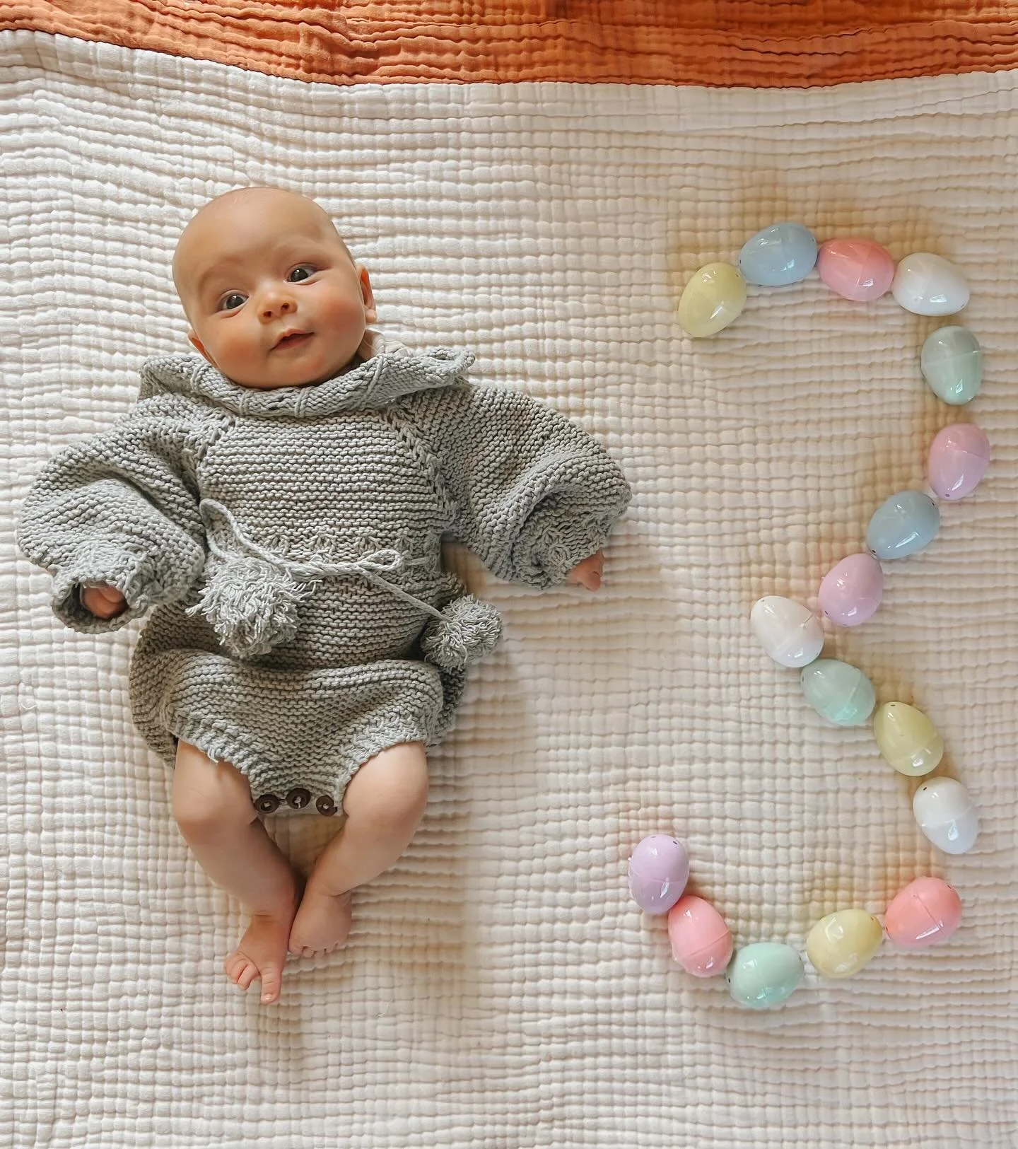 You are 3 months old now 🥹

This month marked significant progress in your sleeping journey 🎉 You can consistently sleep for 5-6 hours stretch at night and sometimes can go up to 8.5 hours. You take a few catnaps through out the day and one long na