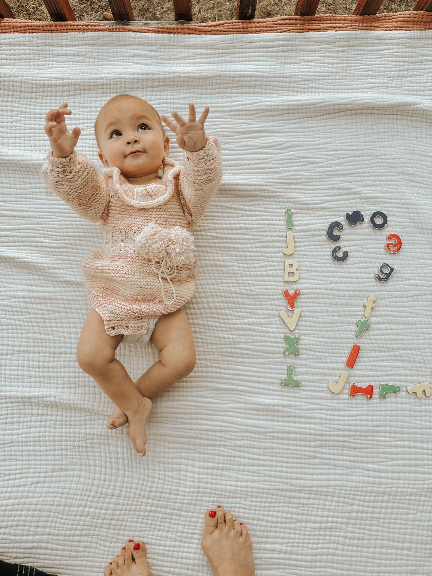Ah here we are at your last monthly recap 😭 fashionably delayed as long as possible&mdash; at the brink of you turning 13 months 😅
We celebrated your sweet first birthday twice this month and you smashed cake twice 🙌
Biggest news this month is we 