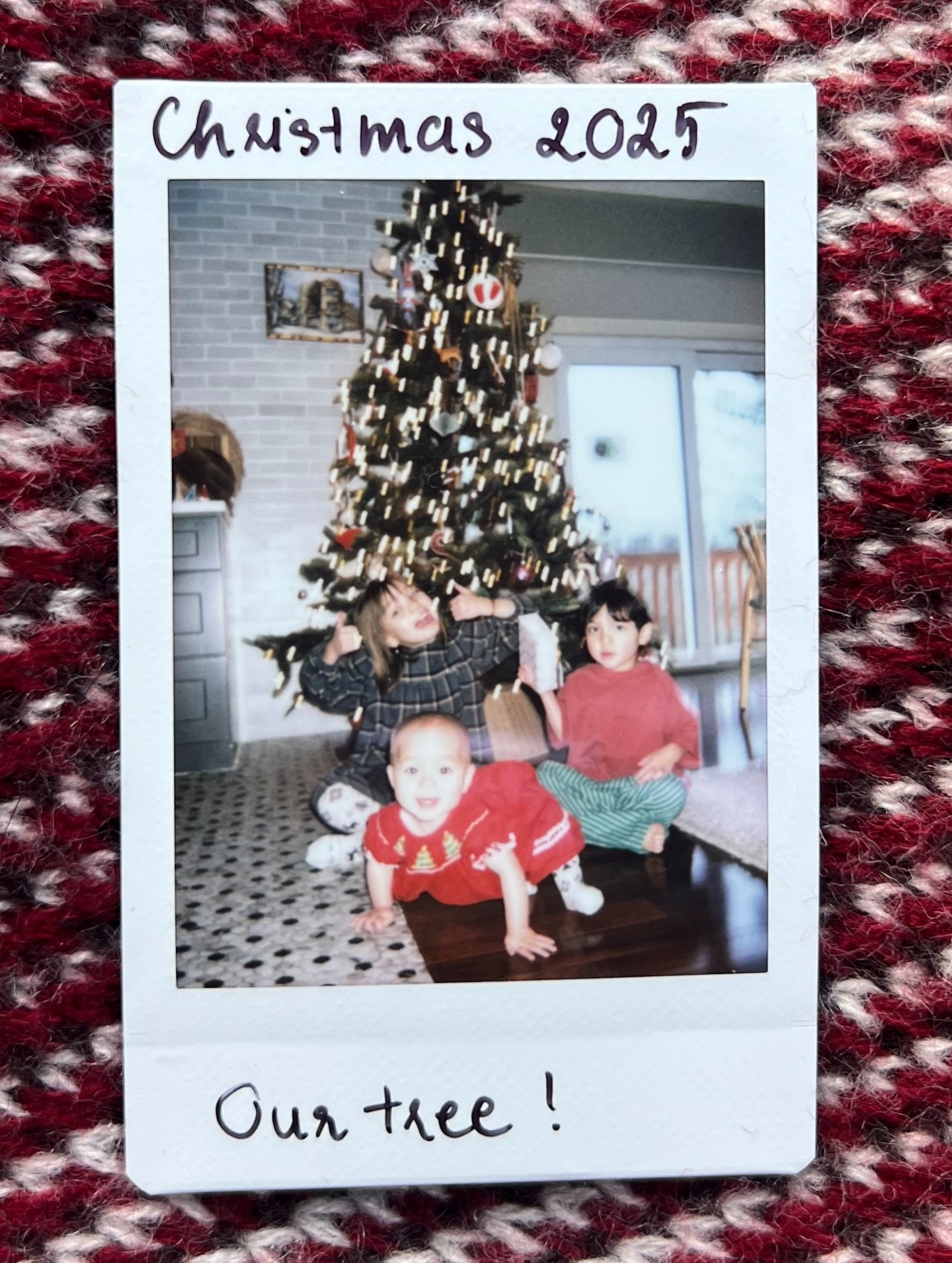 Christmas 2025 in Polaroids 🎄✨