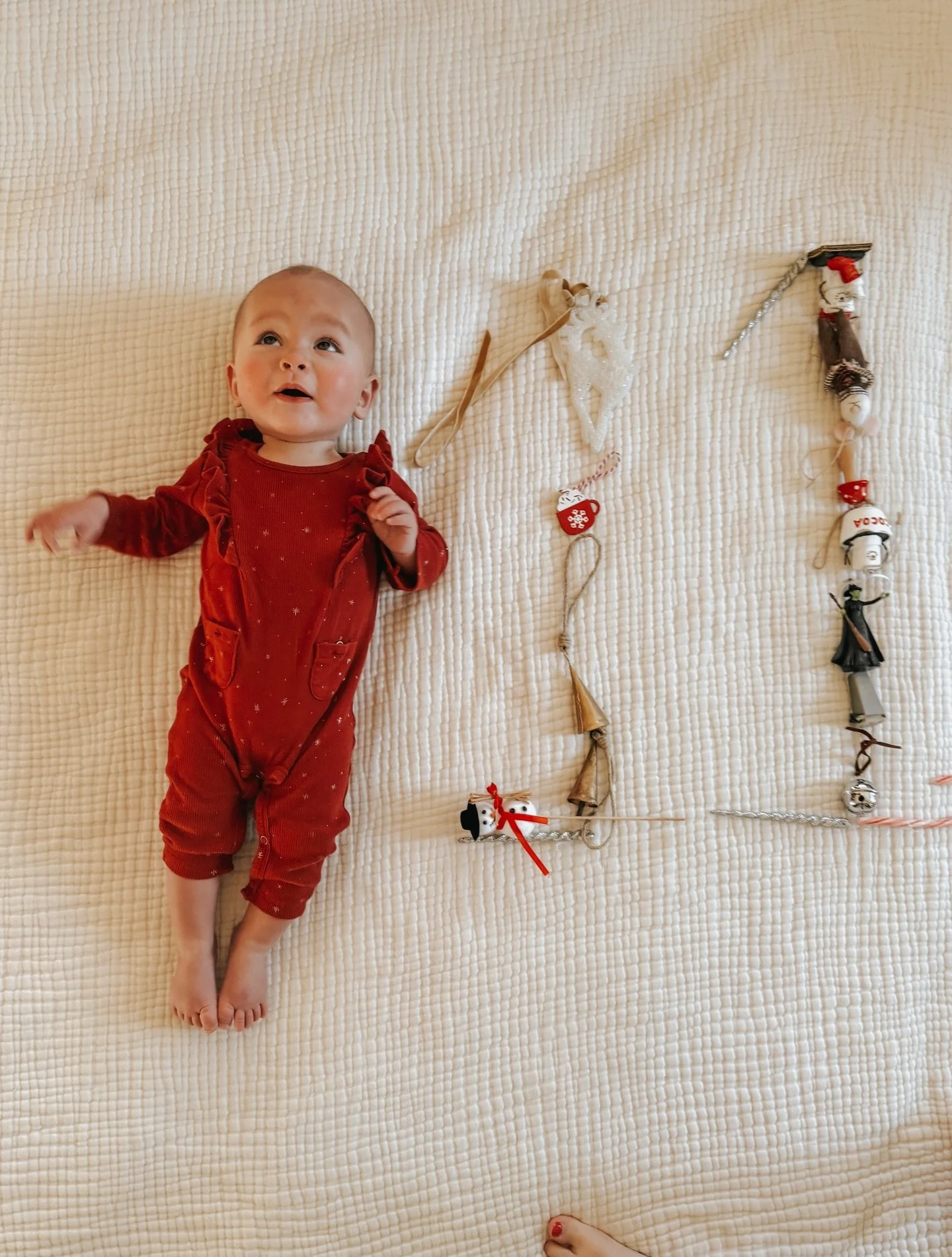 11 months of Miss May!

You developed leaps and bounds this month!
No more army crawling- its full speed regular crawling everywhere for you! Like your brother Ira, you also took your first few steps assisted by a walker 💃🏻Once or twice, you even s