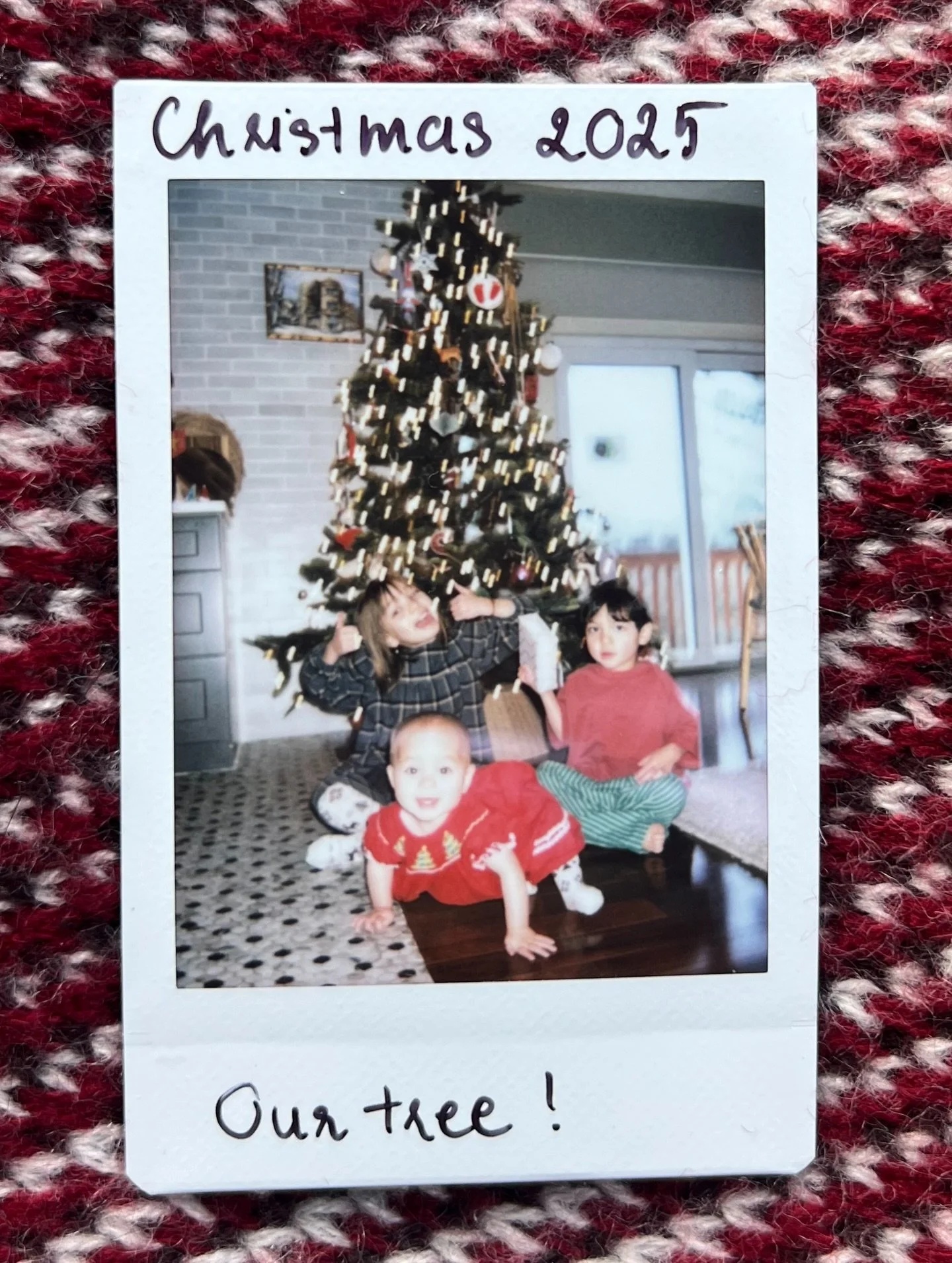 Christmas 2025 in Polaroids 🎄✨