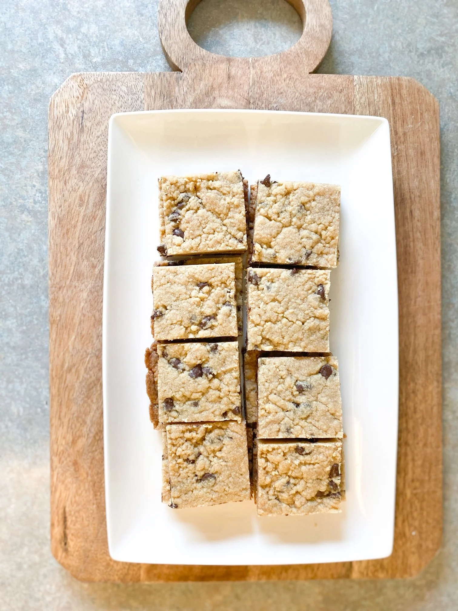 Chocolate Chip Pan Cookies