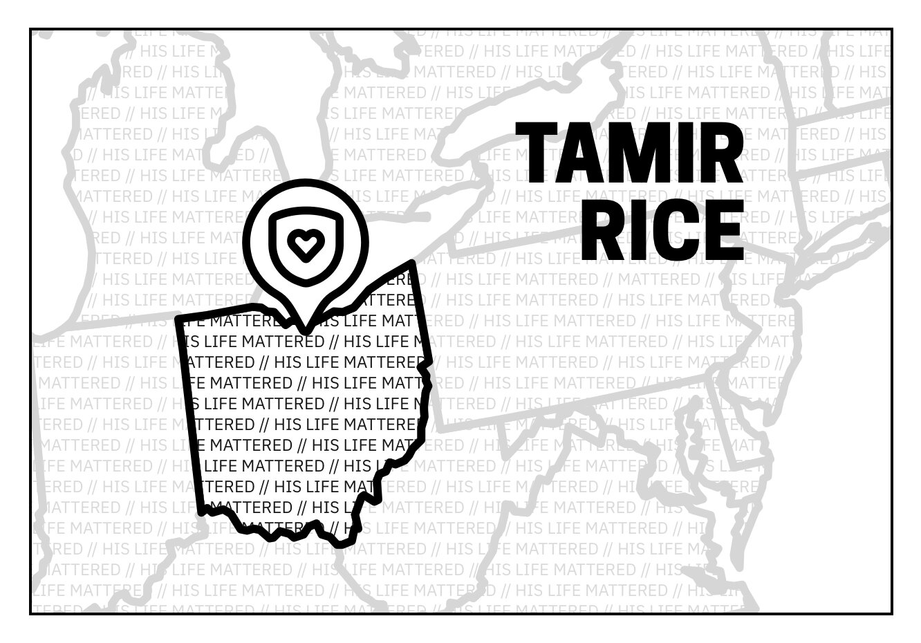 A Coloring Card Time-Lapse for Tamir Rice