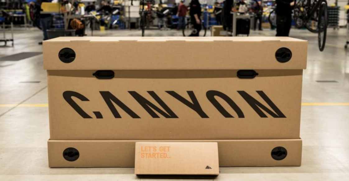   Fig. 1. New Canyon Bicycles x Pack4Good Packaging  