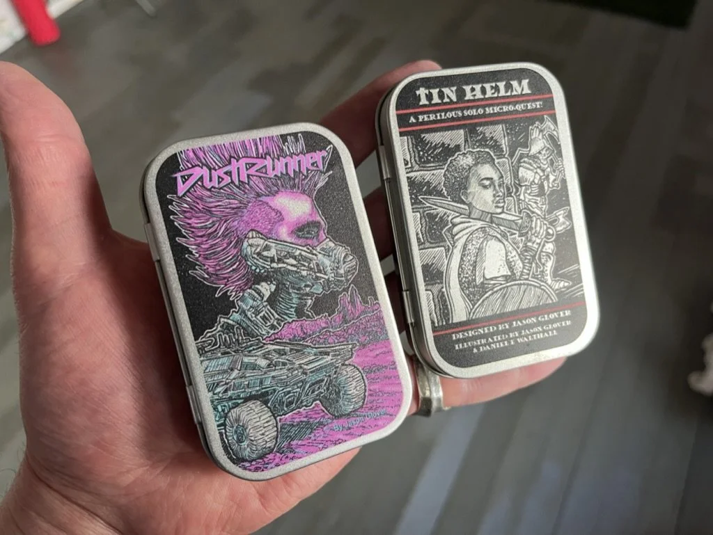 Episode 76: Dustrunner vs. Tin Helm episode artwork
