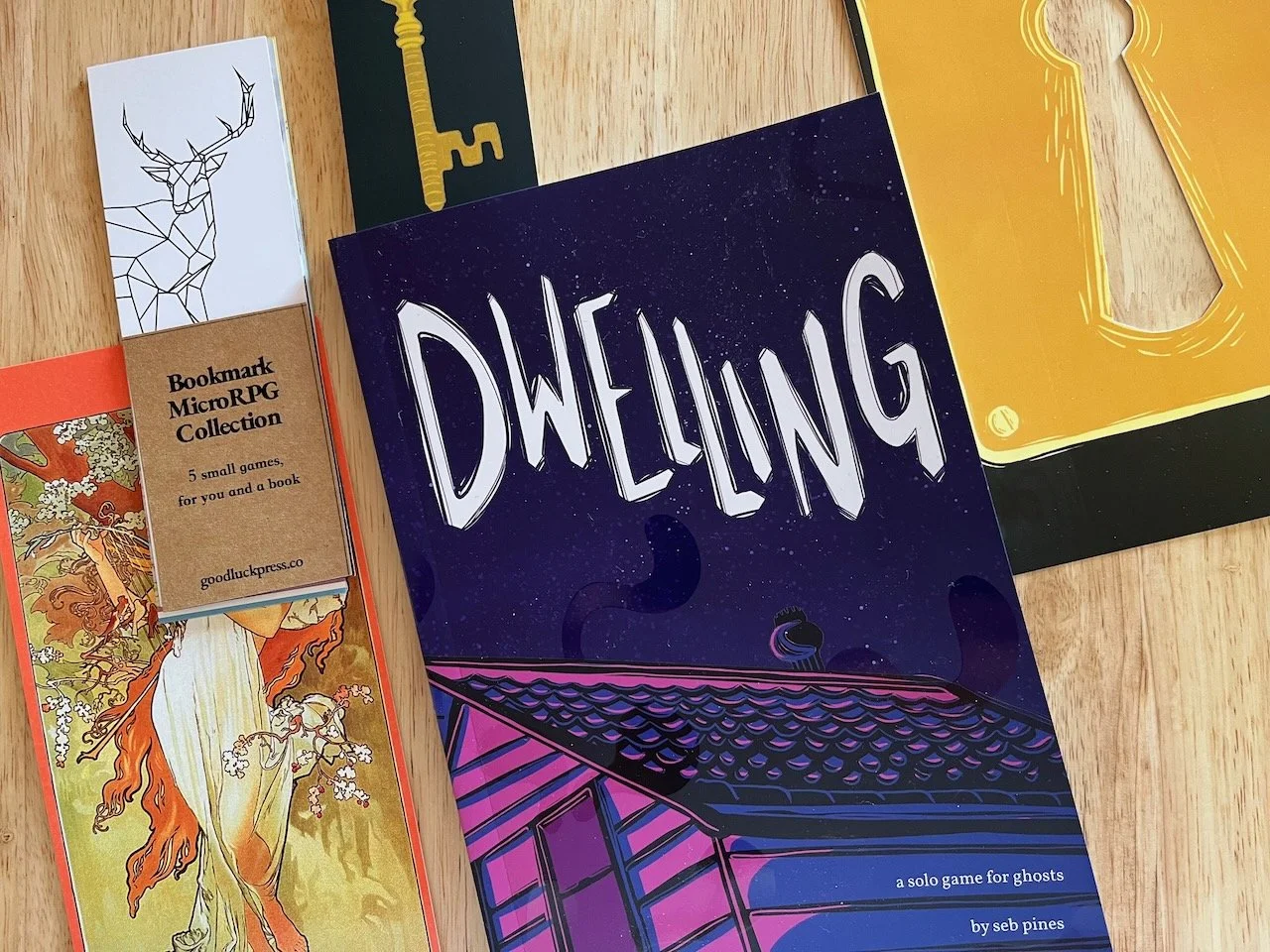 Episode 93: Dwelling Solo Journaling RPG aka The Human Heart is Spooky AF episode artwork
