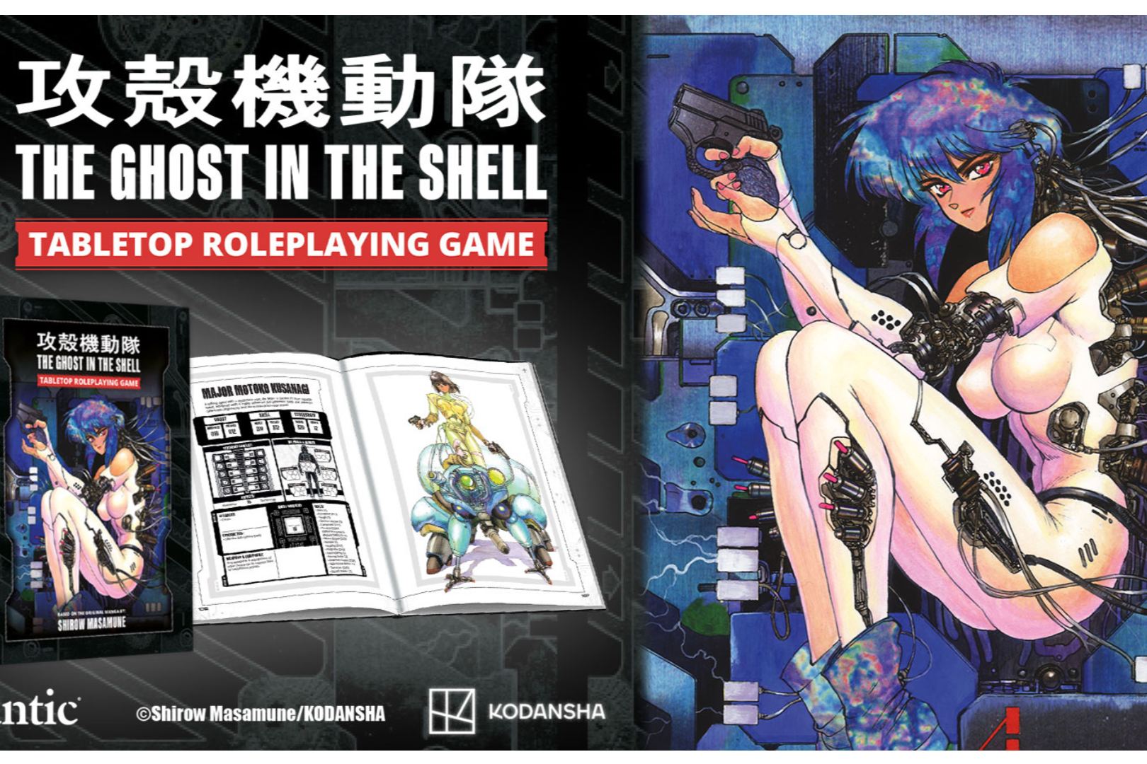 Ghost in the Shell TTRPG: Preview Designer Chat With Alessio Cavatore