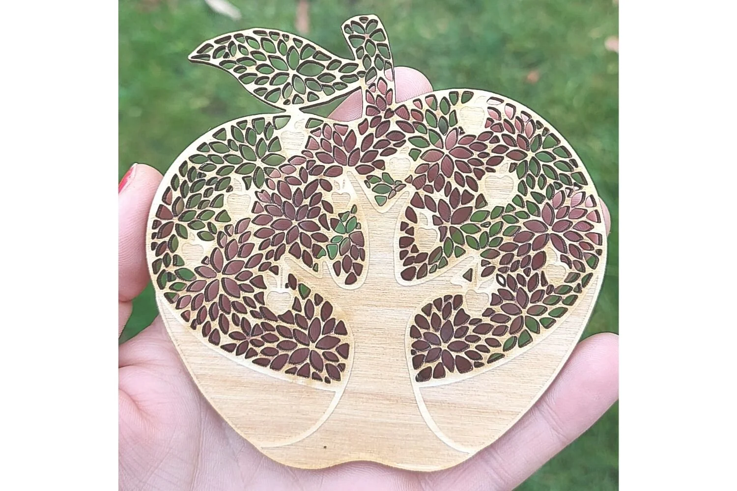 Wooden Language Tree