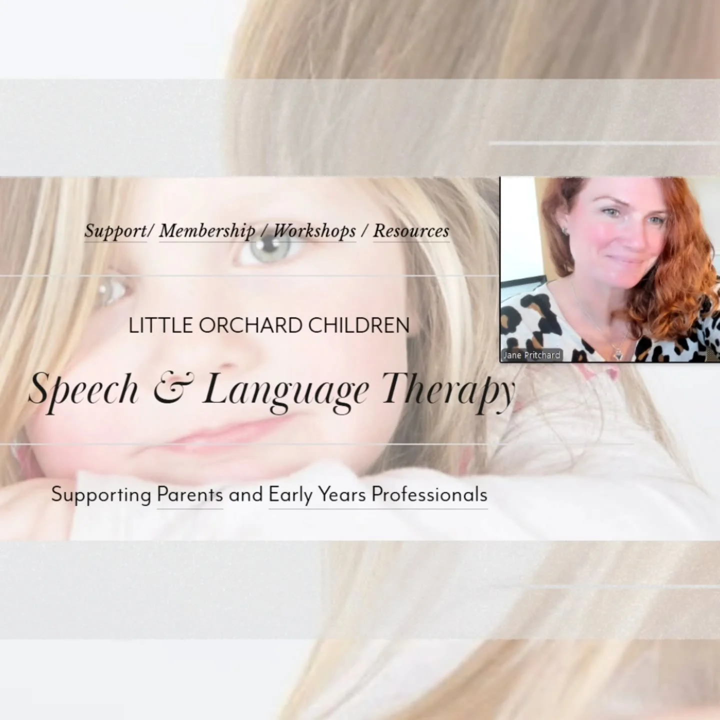 Hi there&hellip; time for a little re-introduction (loooong overdue).

I&rsquo;m Jane, an independent specialist speech and language therapist and mum to three home-educated girls&hellip; usually found juggling therapy sessions, never-ending educatio