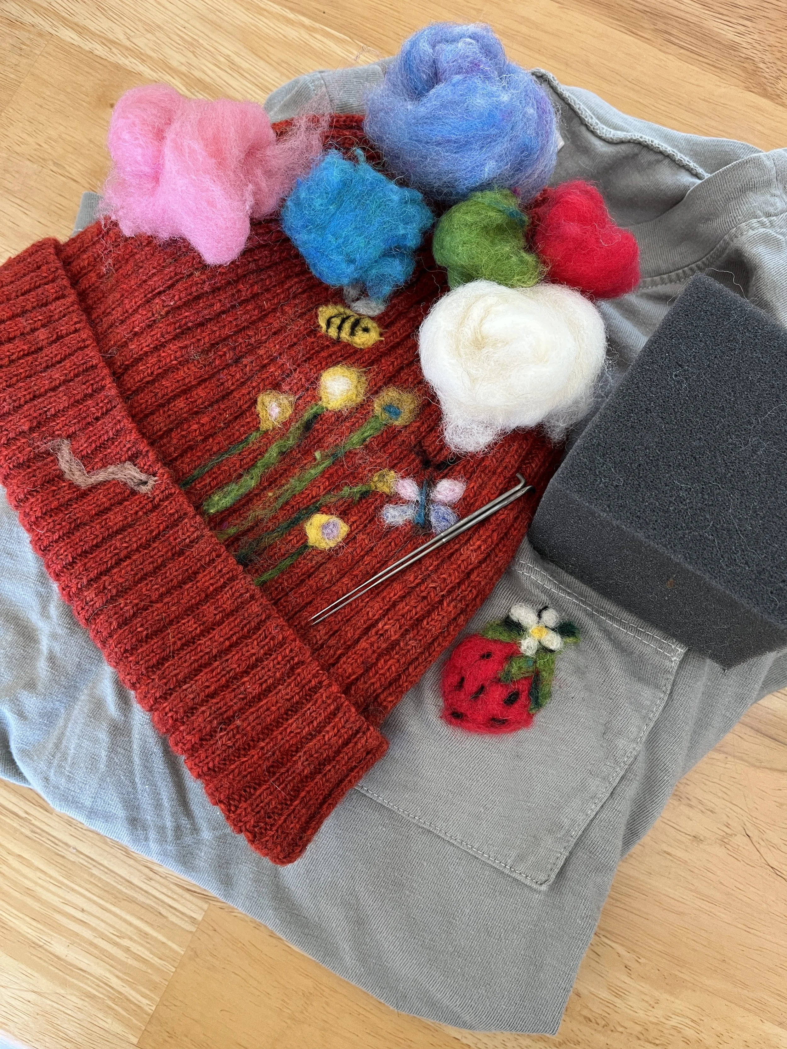 Mend and Decorate by Felting