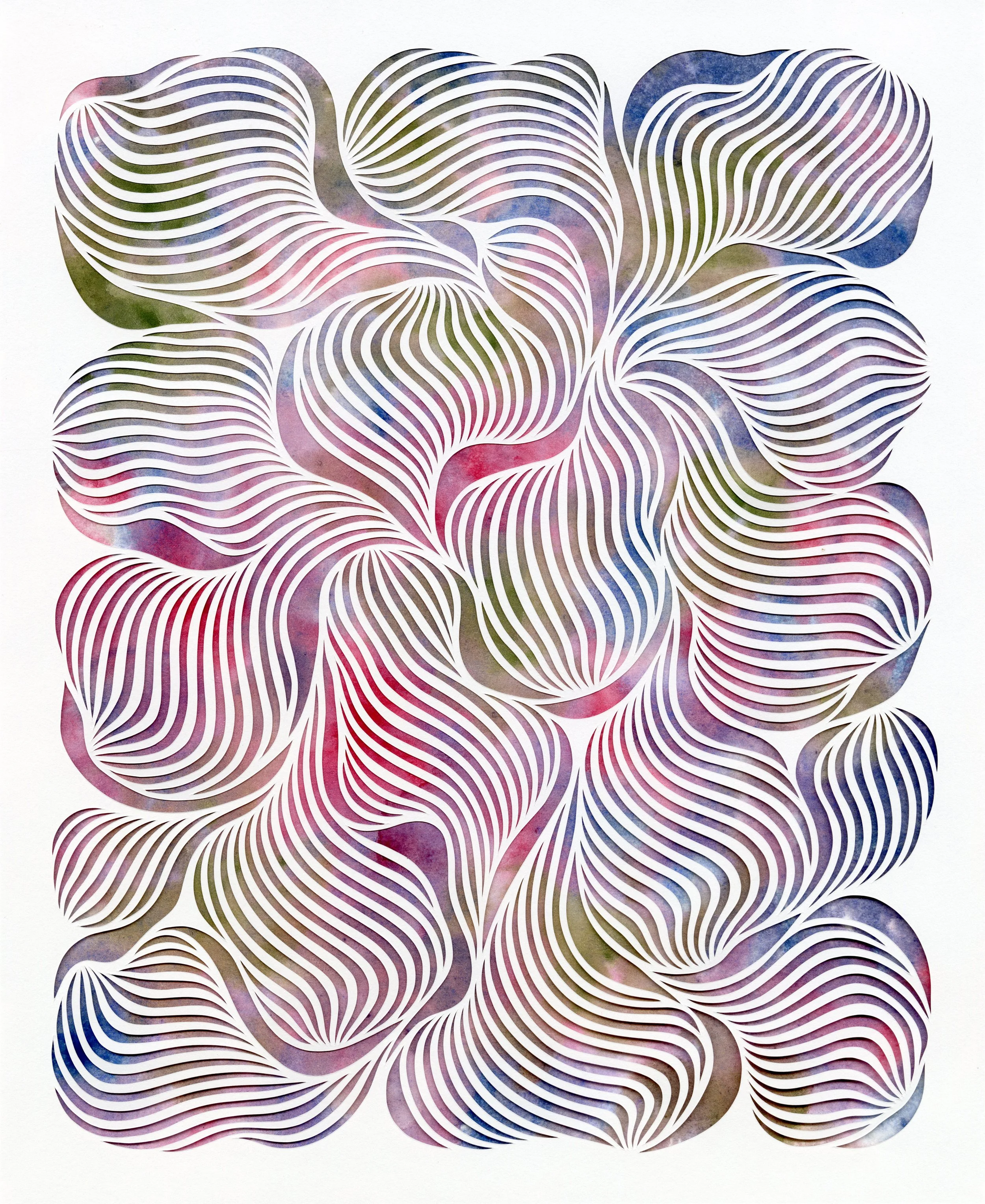Glimmer III. 9W x 11H in. 2026