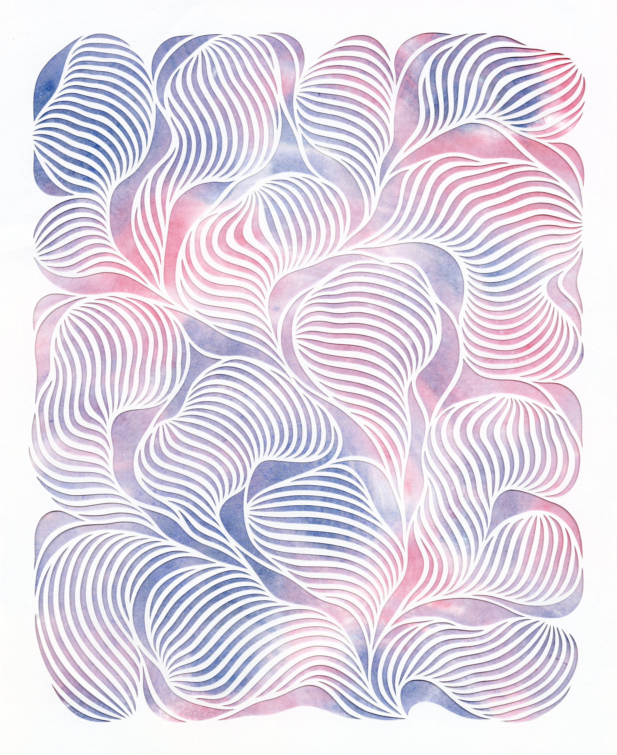 Glimmer I. 9W x 11H in. 2026