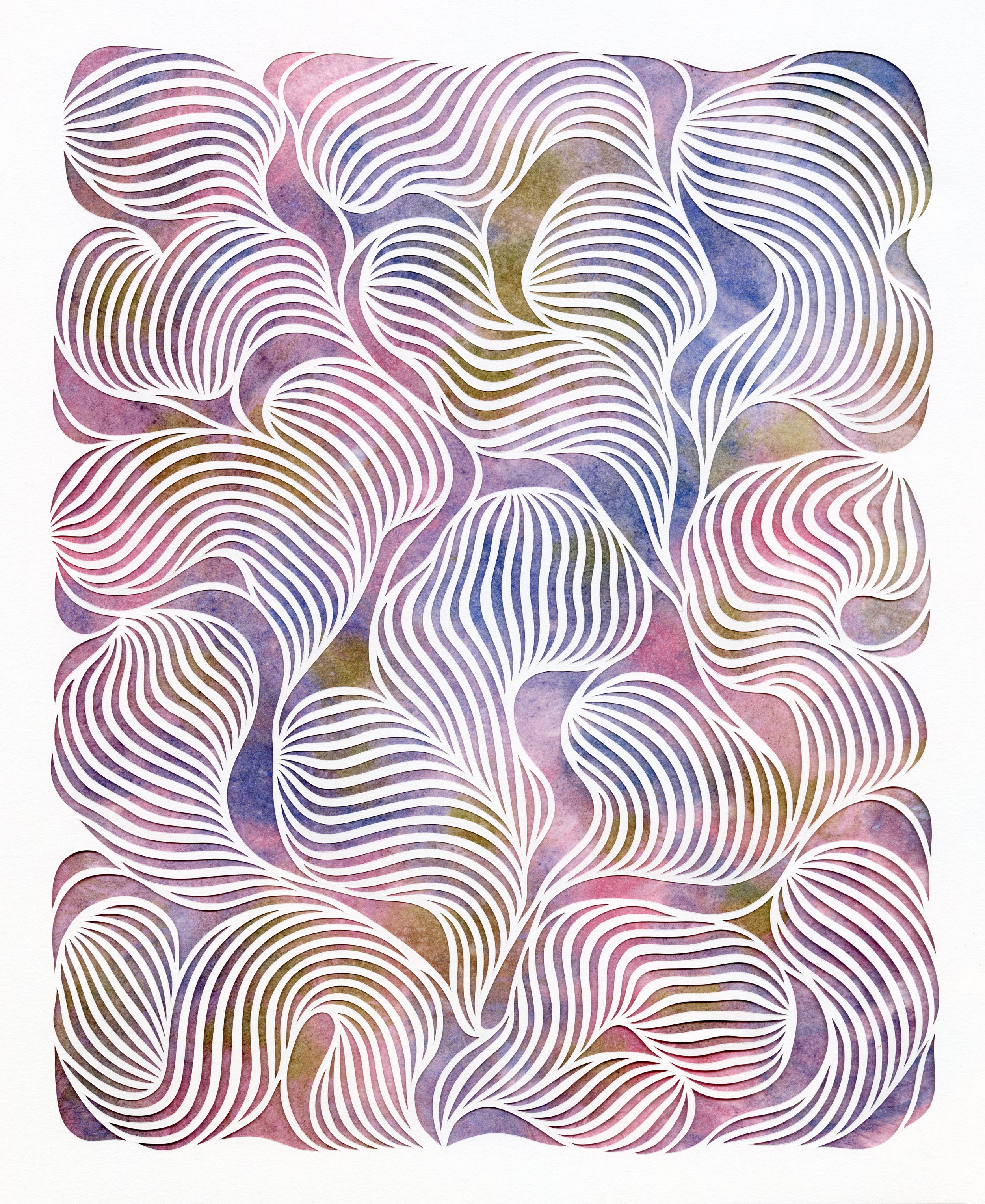 Glimmer II. 9W x 11H in. 2026