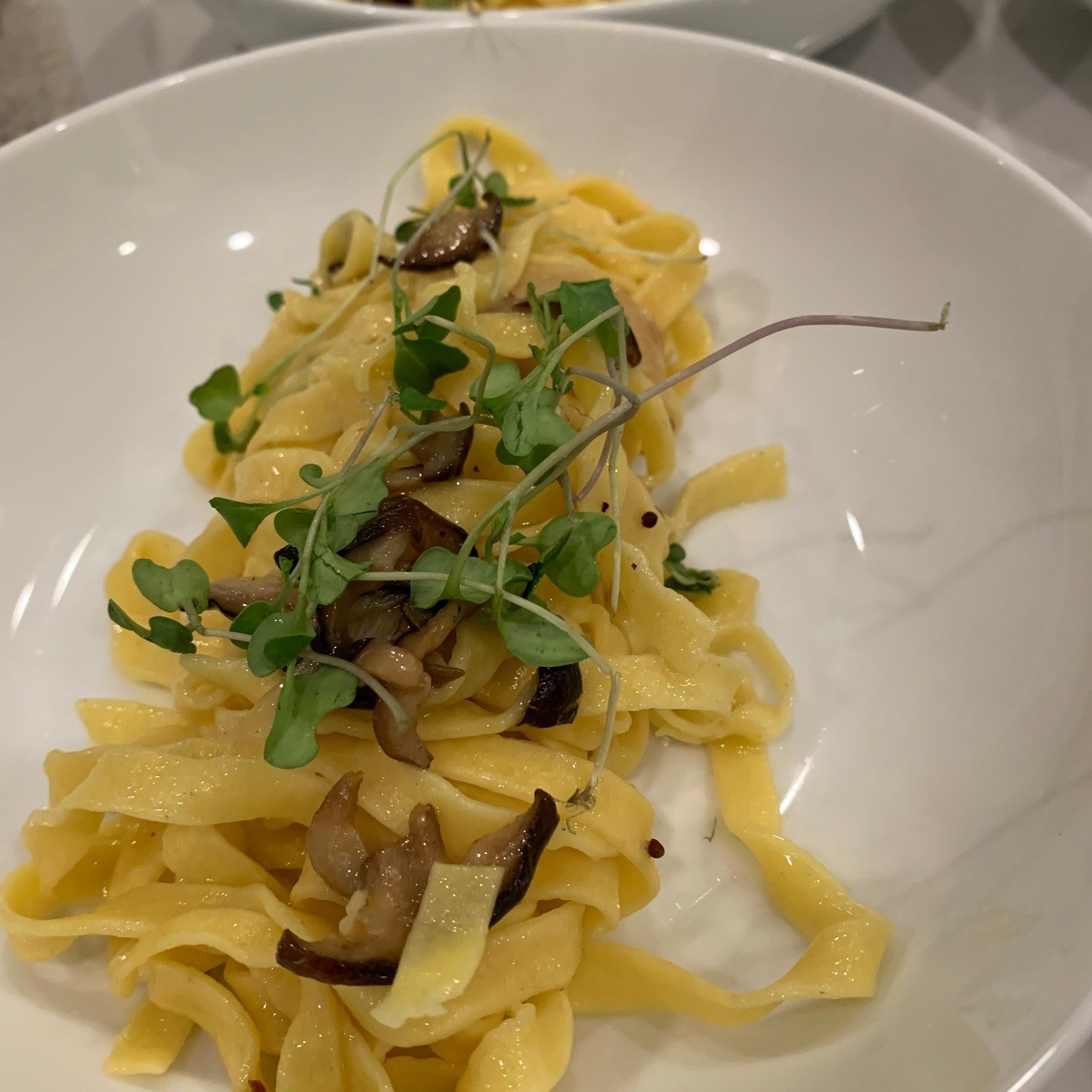 Tagliatelle With Mushroom Trifolati