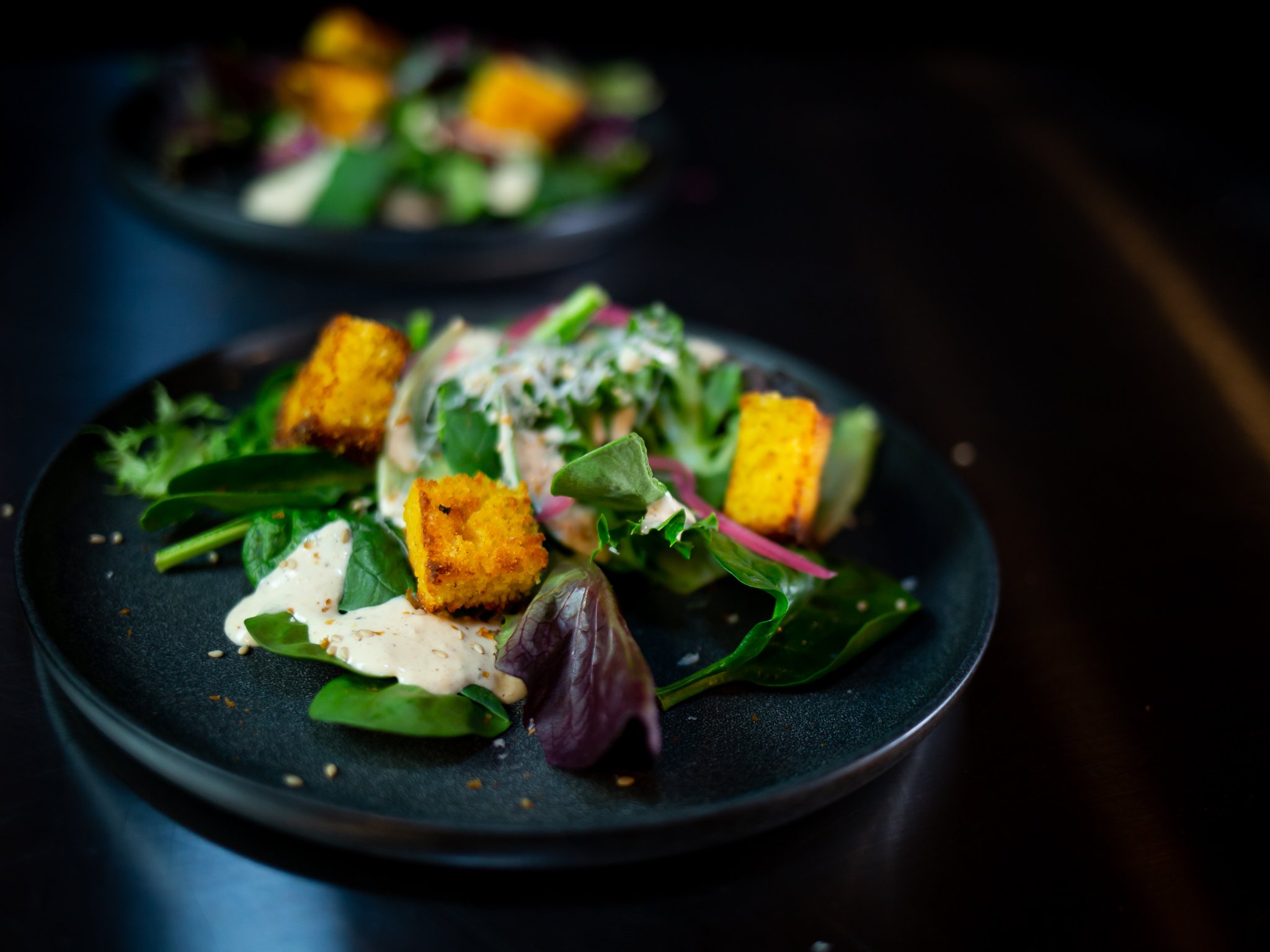 Southernish "Caesar" Salad