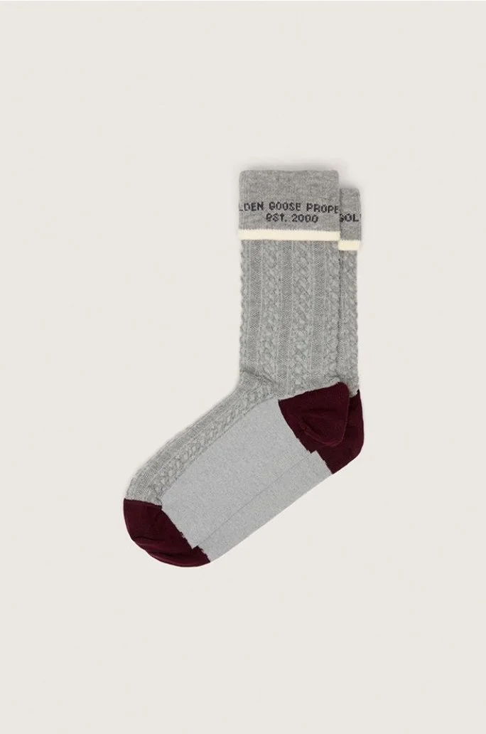 GOLDEN GOOSE  SOCKS HIGH RIB