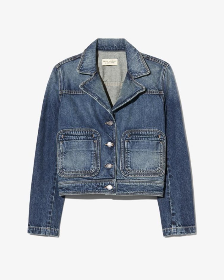 NILI LOTAN  GEORGY DENIM JACKET