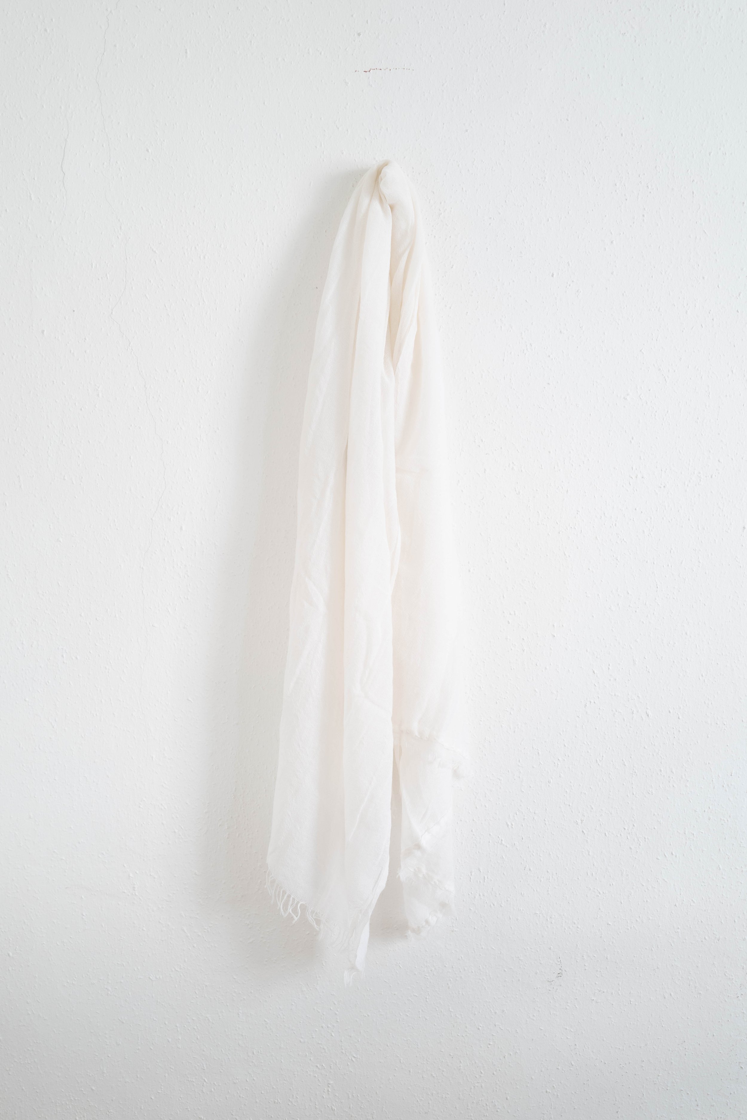 PRIVATE 0204 SCARF NET WHITE