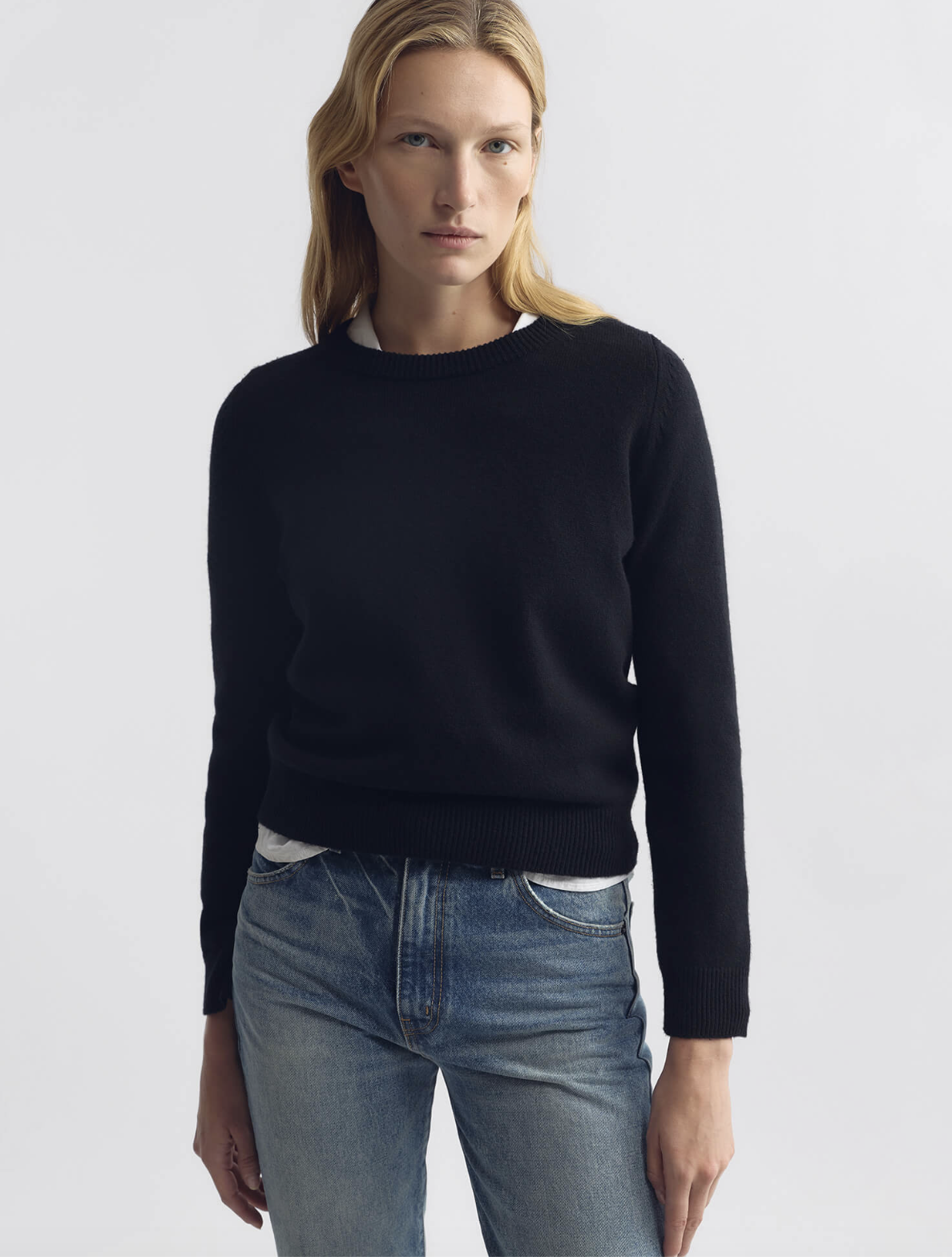 Nili Lotan Venus Cashmere Sweater in Black with cableknit detail — Sabine Kohler Boutique.png