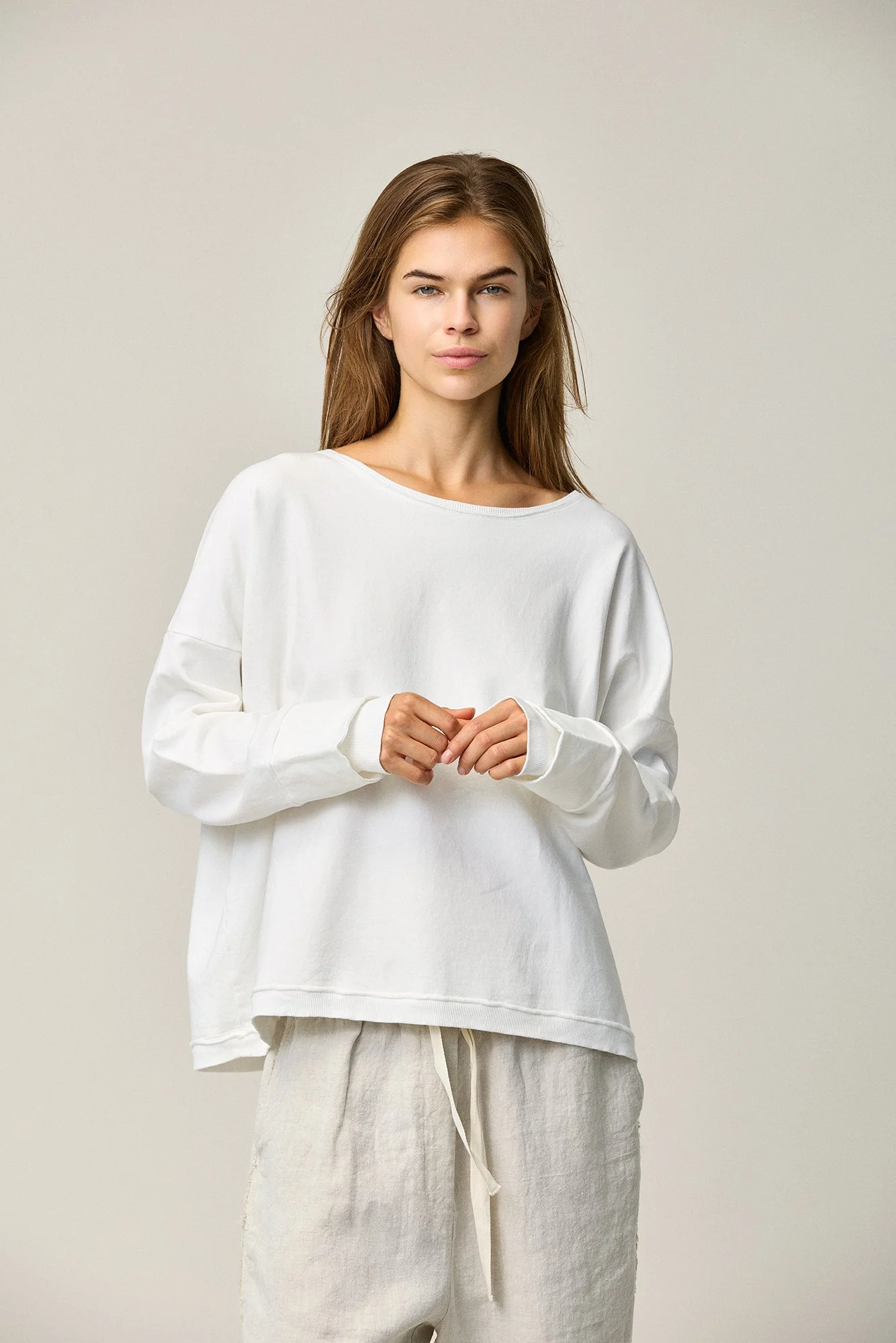 KRISTENSEN DU NORD LUXURY SWEAT LIGHT L/S