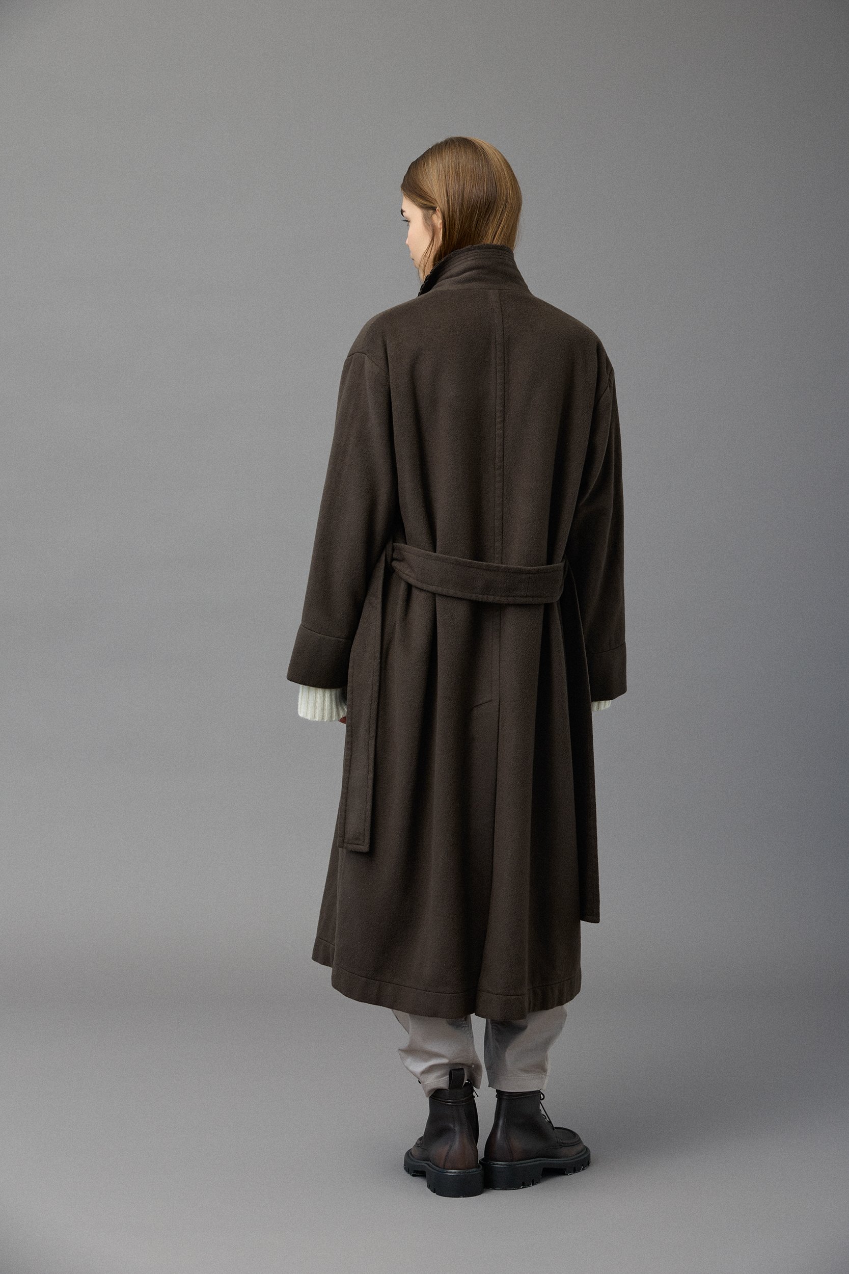 Kristensen du Nord Cashmere Coat in soft wool cashmere blend — Sabine Kohler Boutique 2.jpg