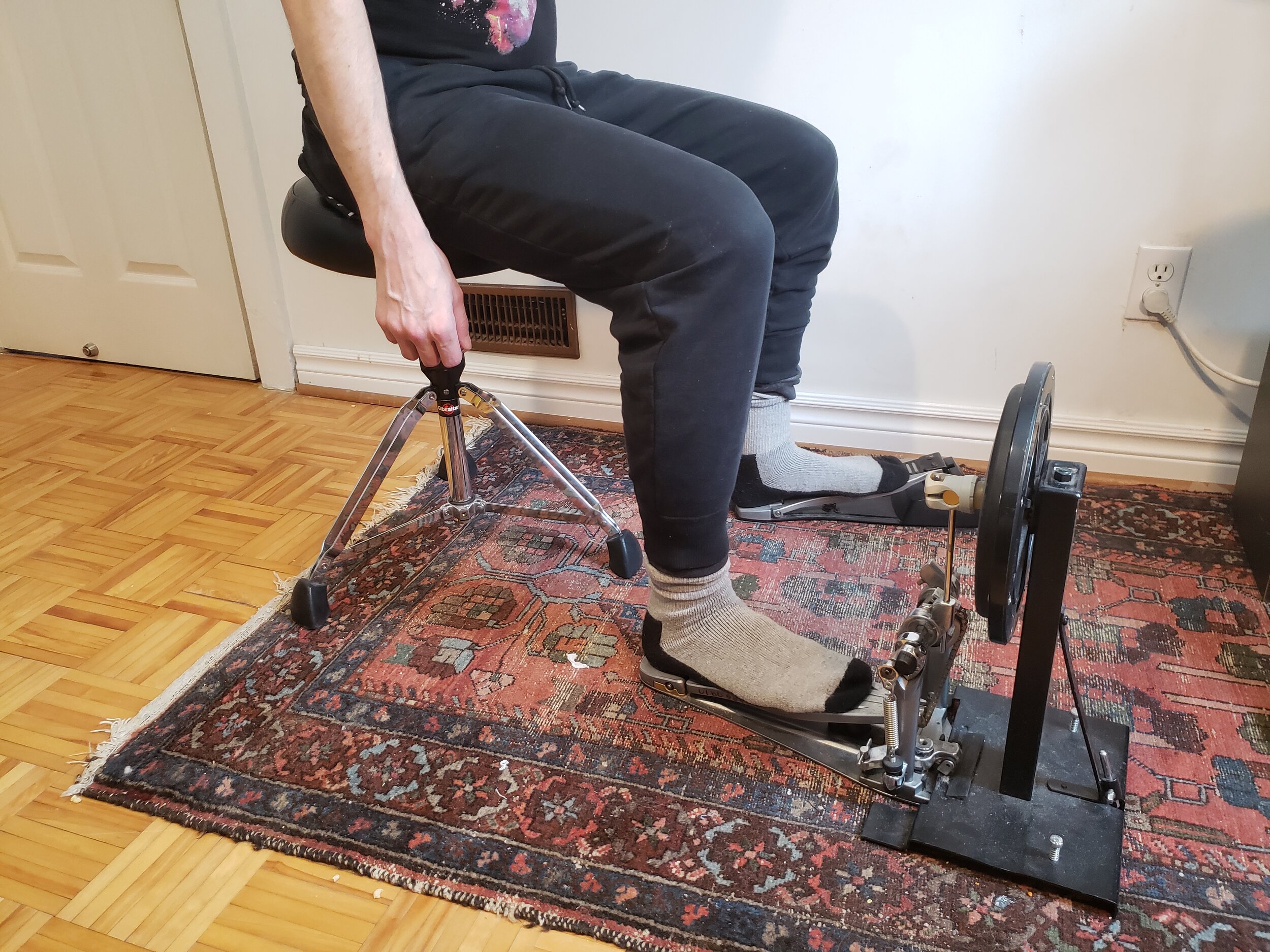 Springless Bass Drum Pedals from Airlogic