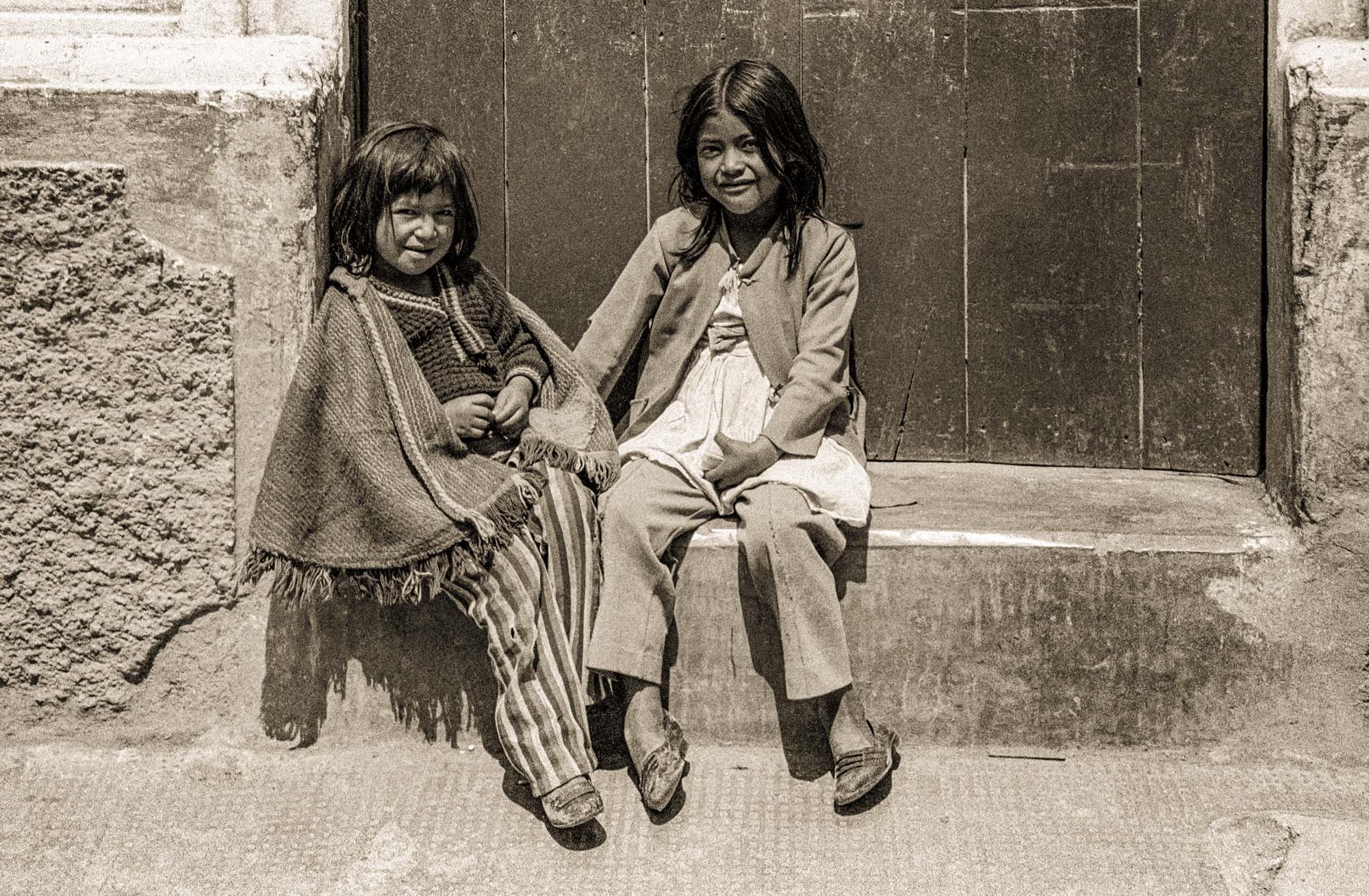 Two Girls, Doorstep