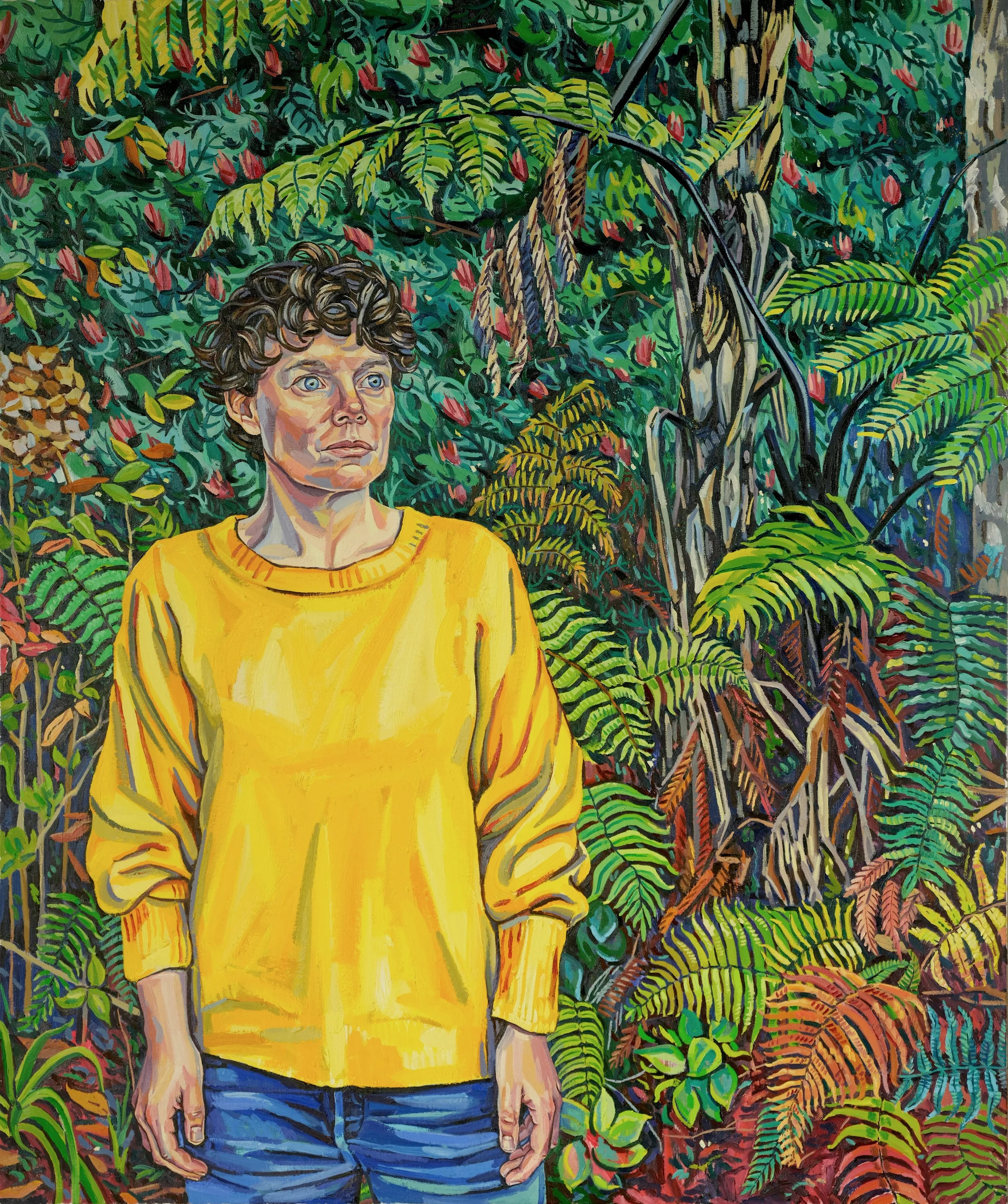 Coming Home, 2022, oil on canvas, 122 x 102 cm, NFS