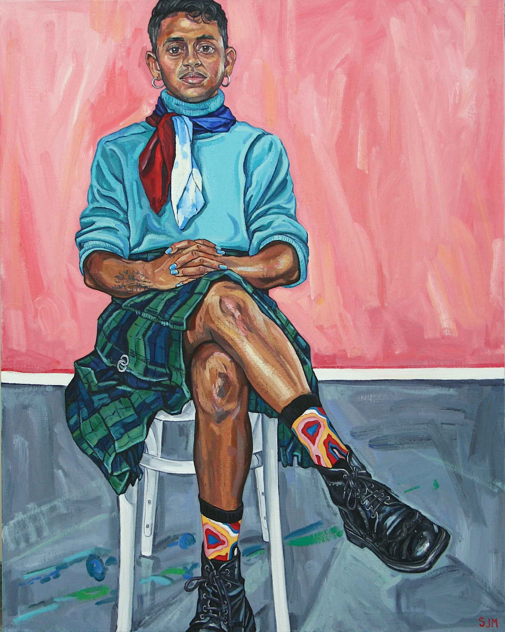 ART: Painter Sarah Jane Moon Celebrates Queer Identities