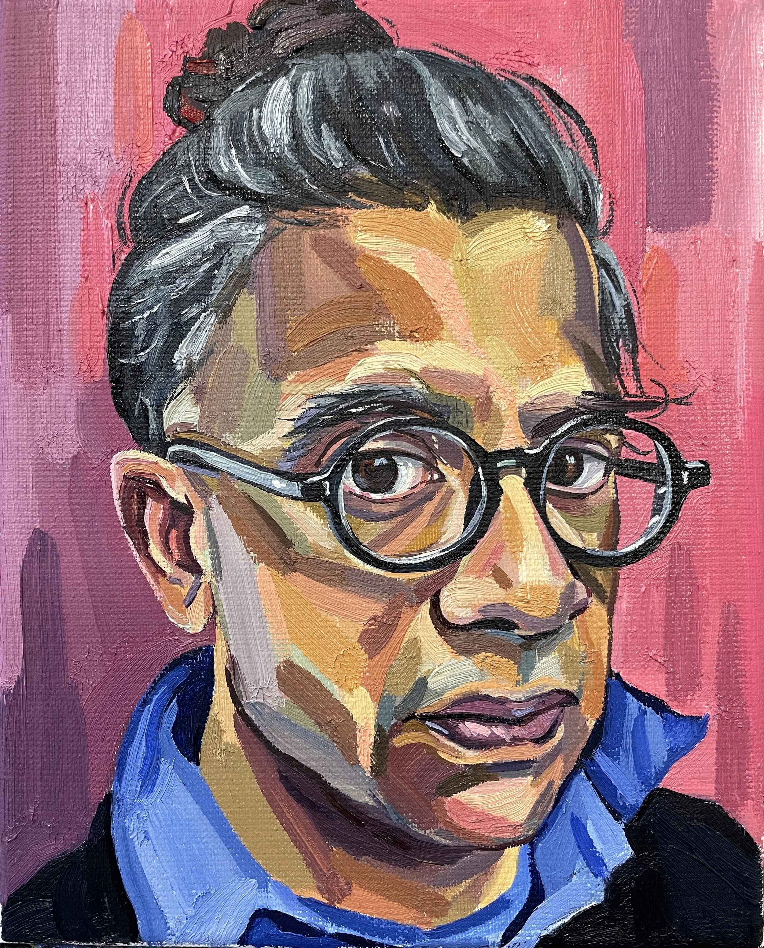 Atul, 2026, oil on canvas, 25 x 20 cm, £740