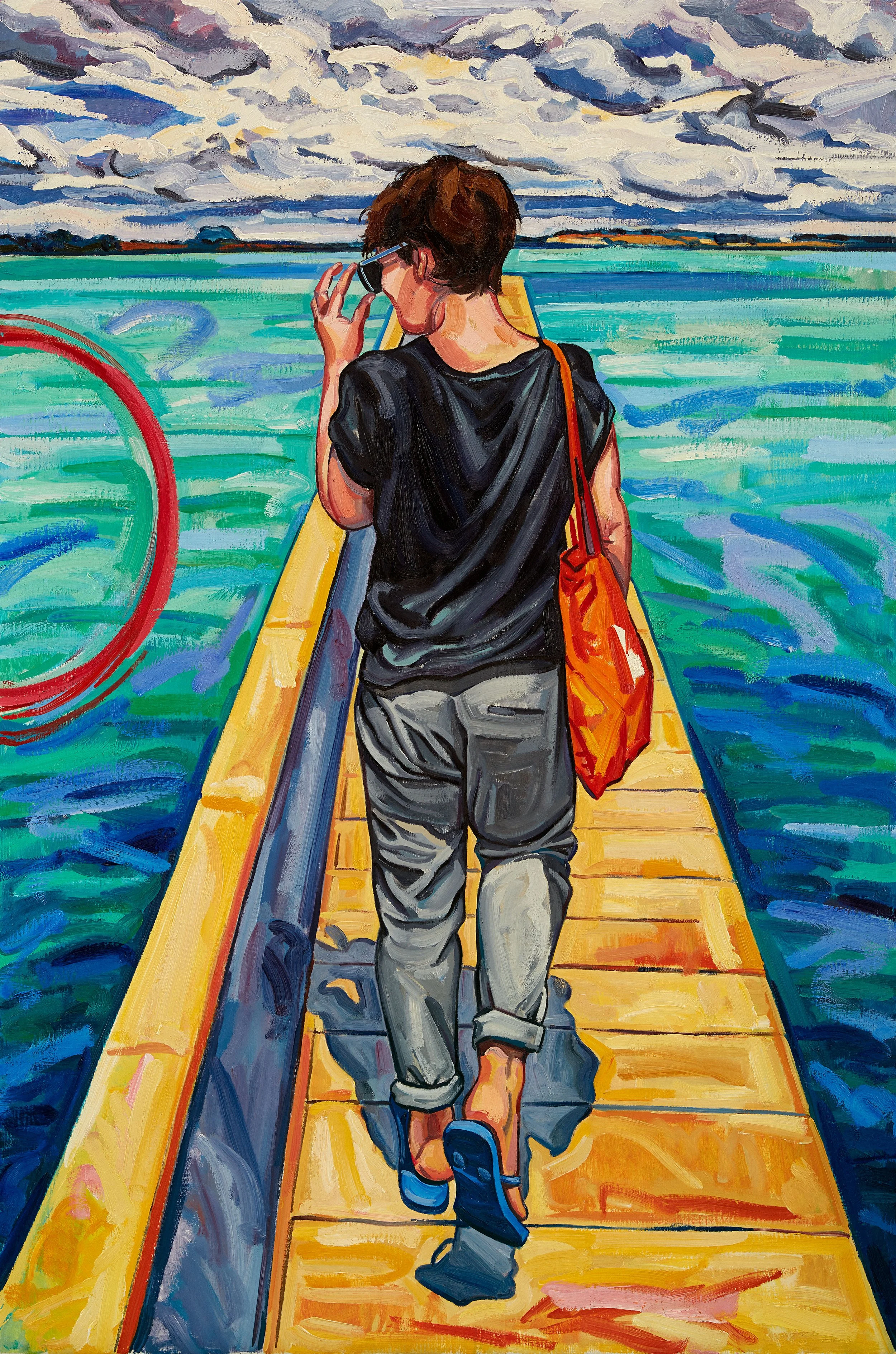 Don'y Dream It's Over, 2020, oil on canvas, 150 x 100 cm, £10000 (framed)