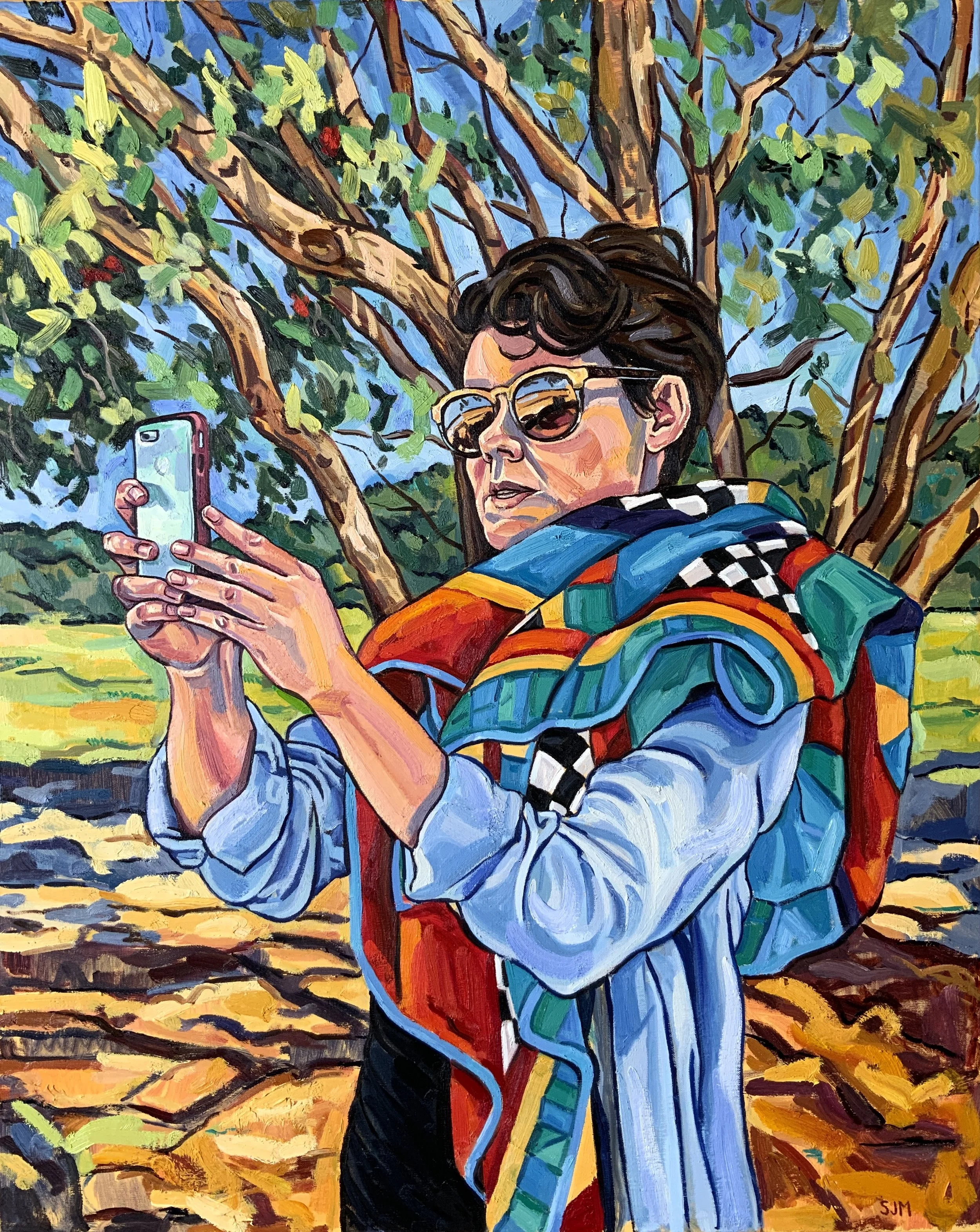 Antipodean Summer, 2023, oil on canvas, 100 x 80 cm, £6500