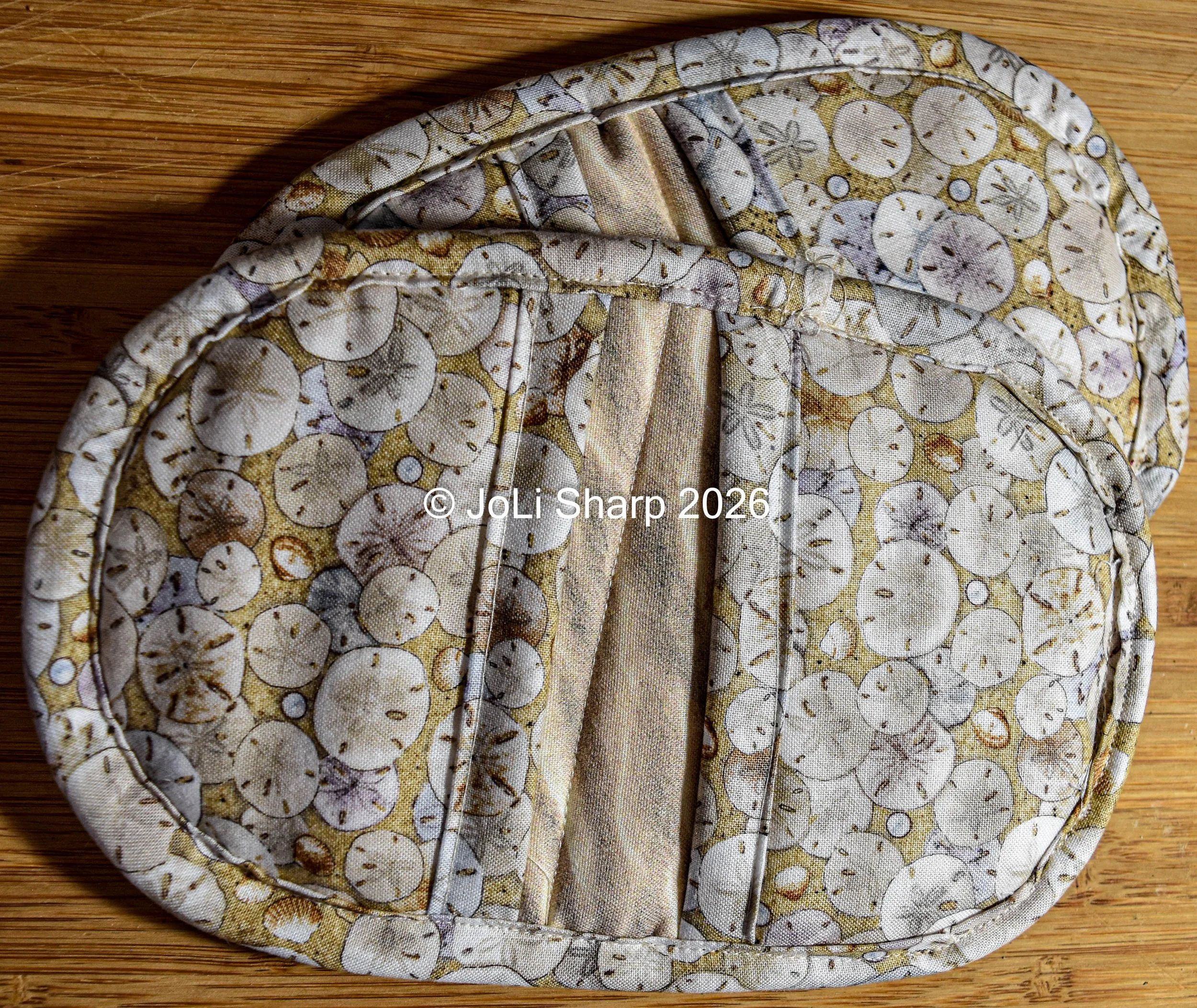 Sand Dollar Pot Holders