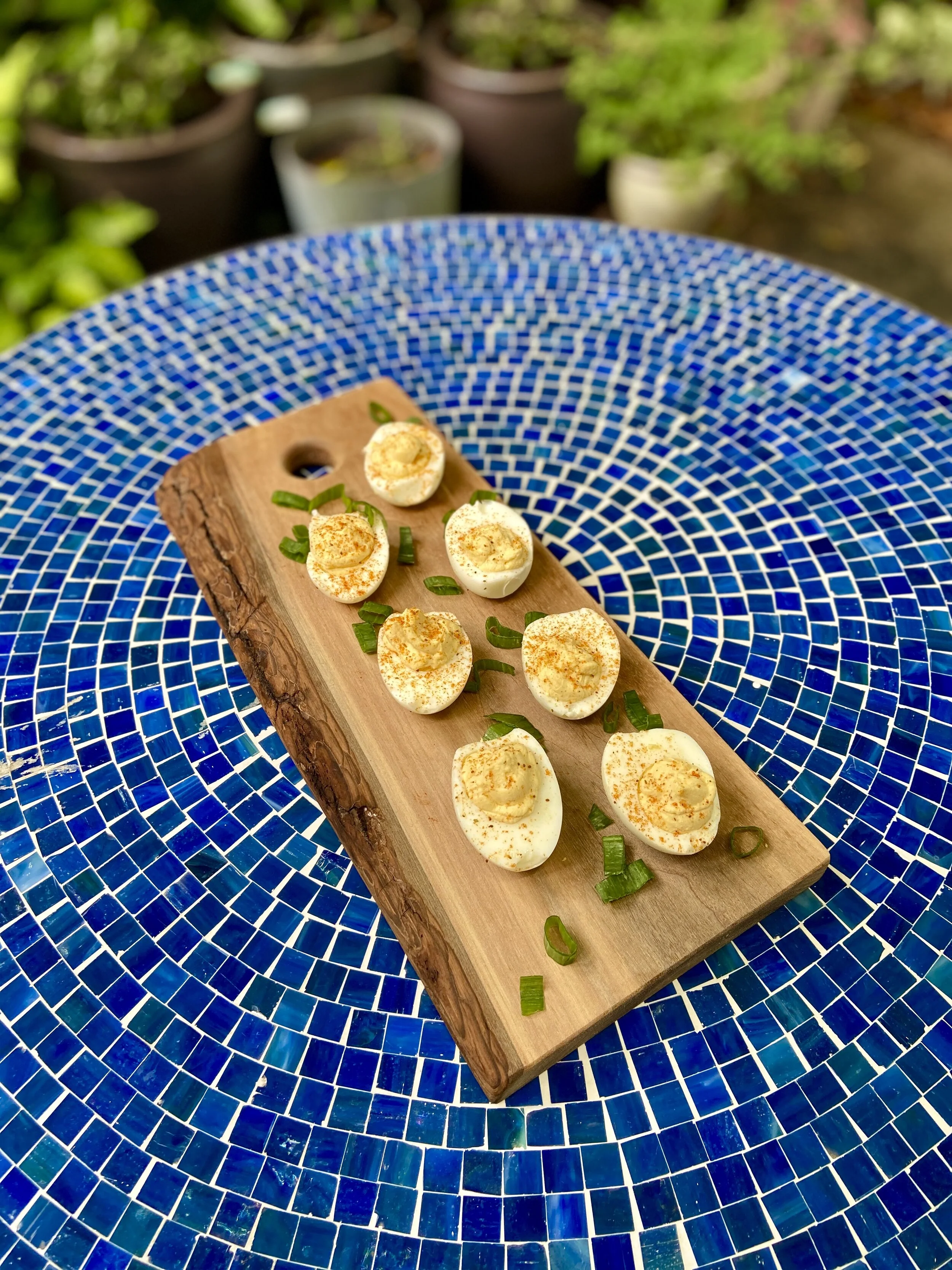 Old Bay Deviled Eggs