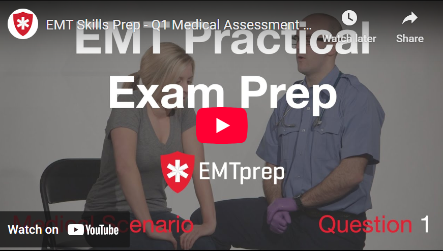 EMT Skills Prep - Q1 Medical Assessment - Speaking Practice