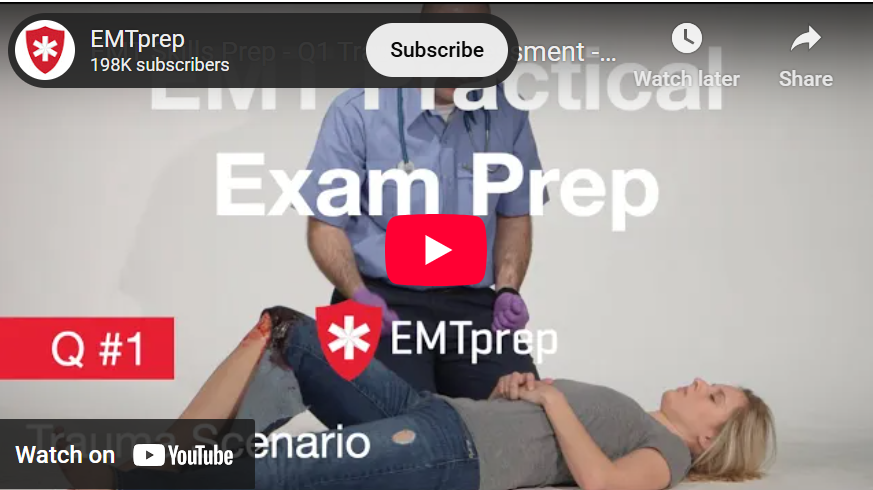 EMT Skills Prep - Q1 Trauma Assessment - Speaking Skills