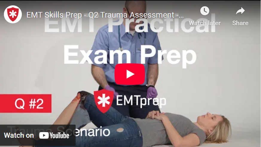 EMT Skills Prep - Q2 Trauma Assessment - Speaking Skills