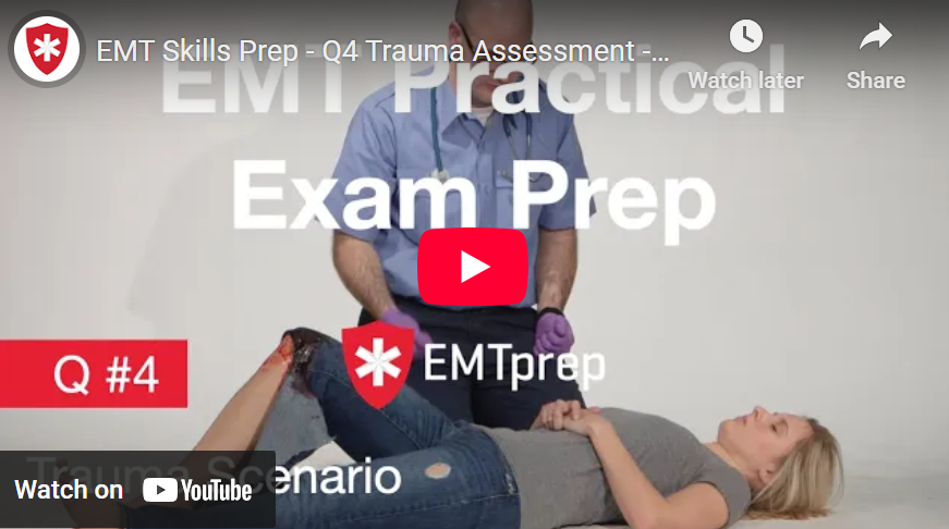 EMT Skills Prep - Q4 Trauma Assessment - Speaking Skills