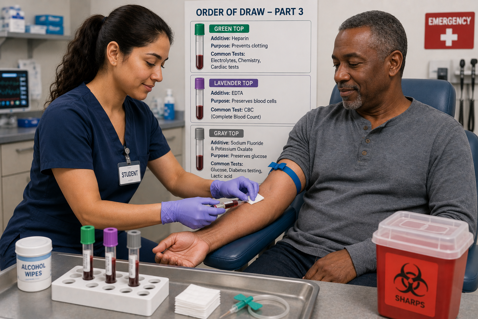 Phlebotomy - Order of Draw Stories — Part 3 - “The Final Tubes”