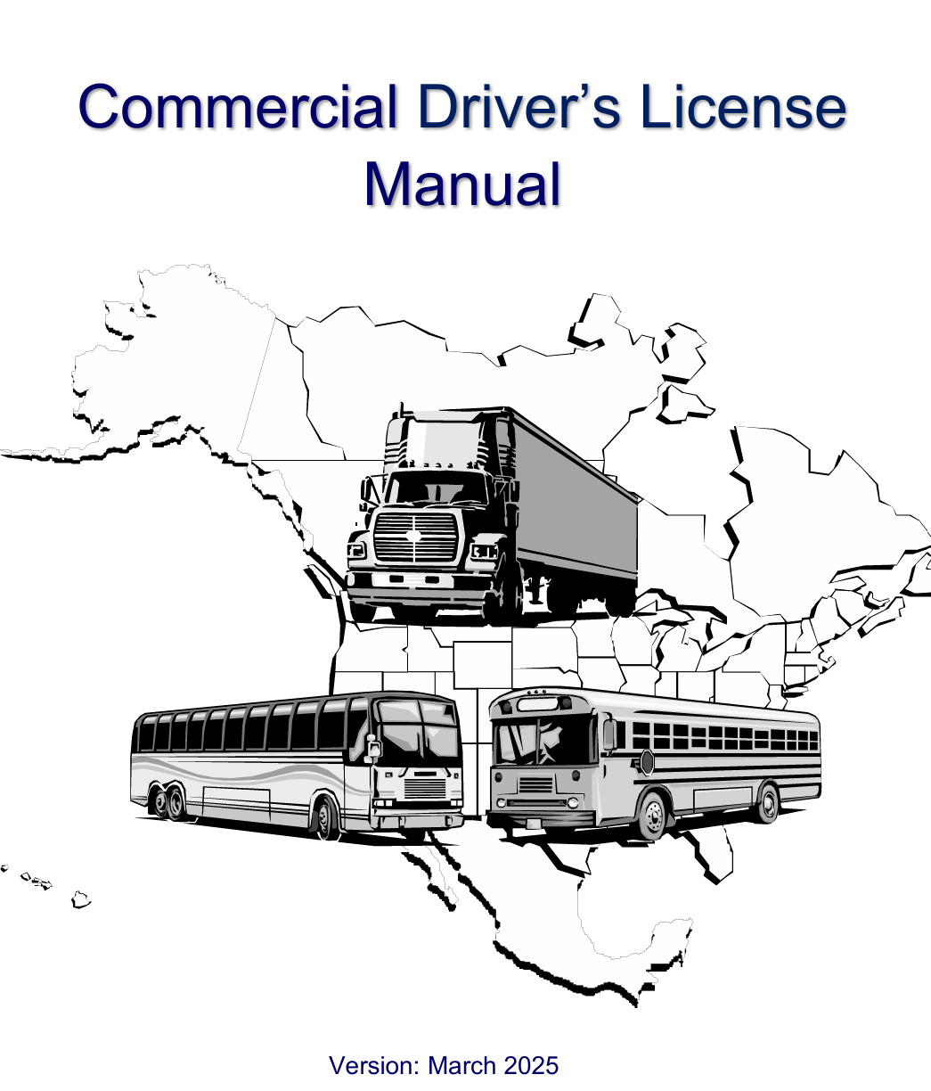 Reading Comprehension Questions for the CDL Manual