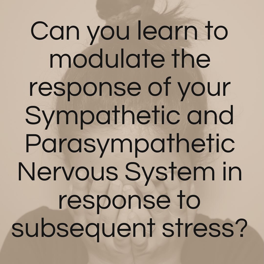 The short answer is YES! It takes #PRACTICE as a ballast so that when the stressful times come&hellip; we can call on these practices to find calm. 

Some signs of a dysregulated Nervous System:
*Anxiety
*Panic Attacks
*Digestive Issues
*Trouble Slee
